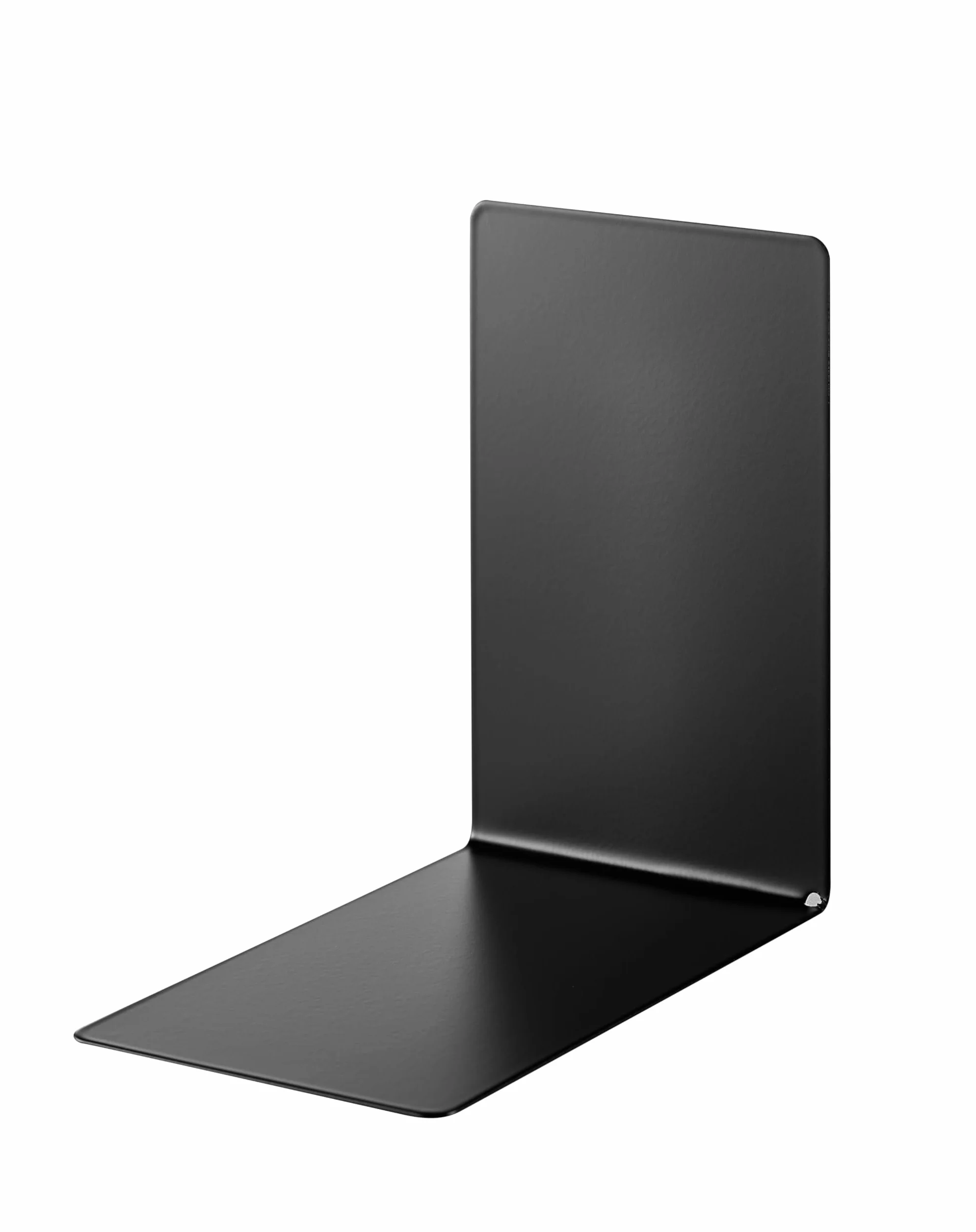 Alco Albert Fermalibri in Metallo 4 Pezzi Nero 14 x 14 x 8,5 Cm per Scuola Ufficio e Casa