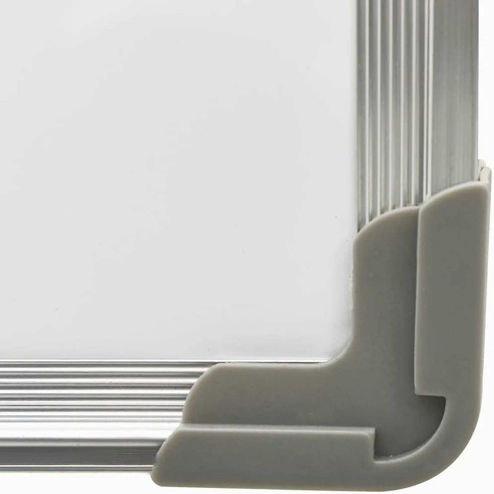 Lavagna Magnetica Bianca Cancellabile a Secco 60x40 cm Acciaio,Lavagne Magnetiche,Lavagna Magnetica Pieghevole-146631