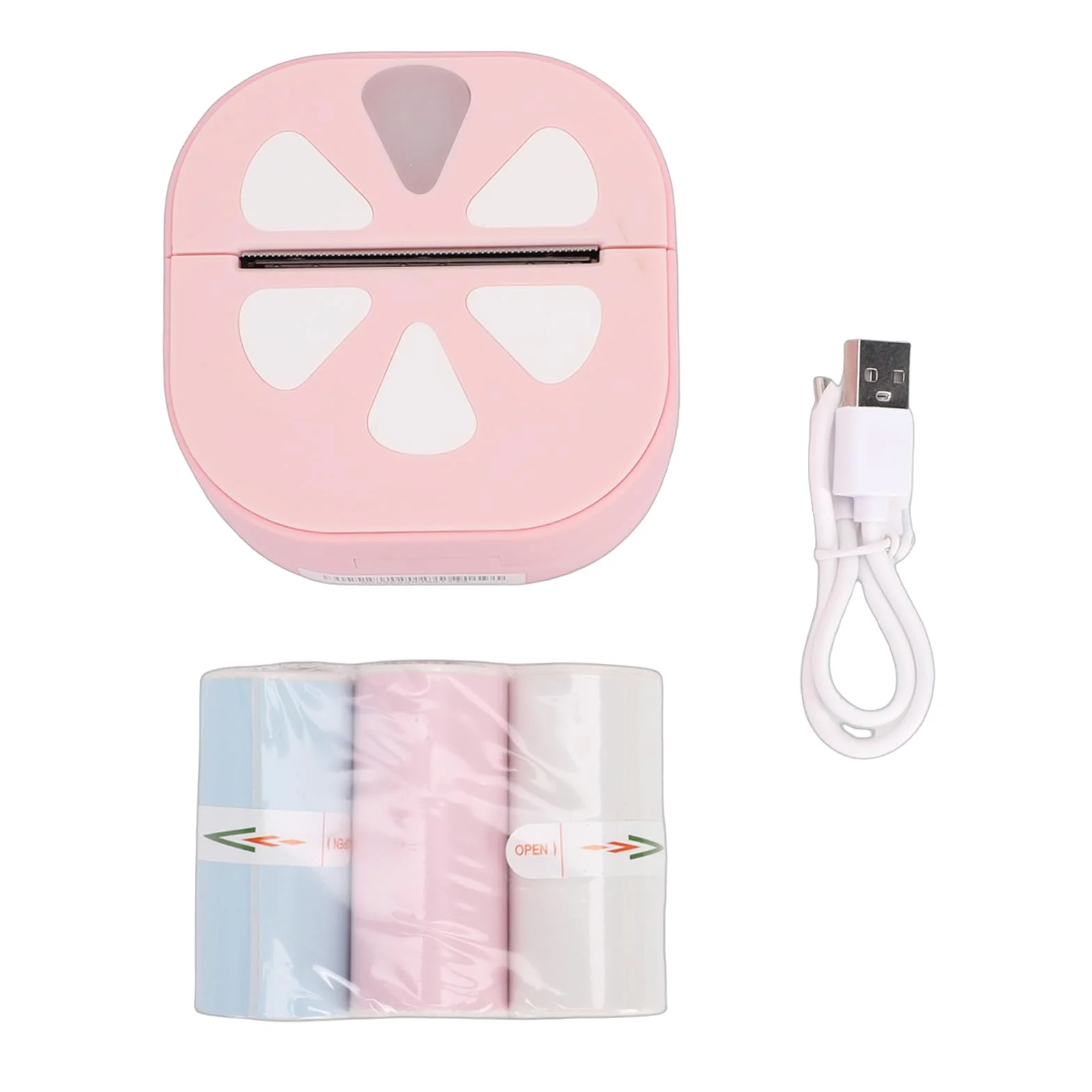 Mini Stampante per Adesivi, Etichettatrice Termica Portatile con App di Stampa, per Casa, Ufficio, Scuola, Regalo di Natale, Bambini e Donne