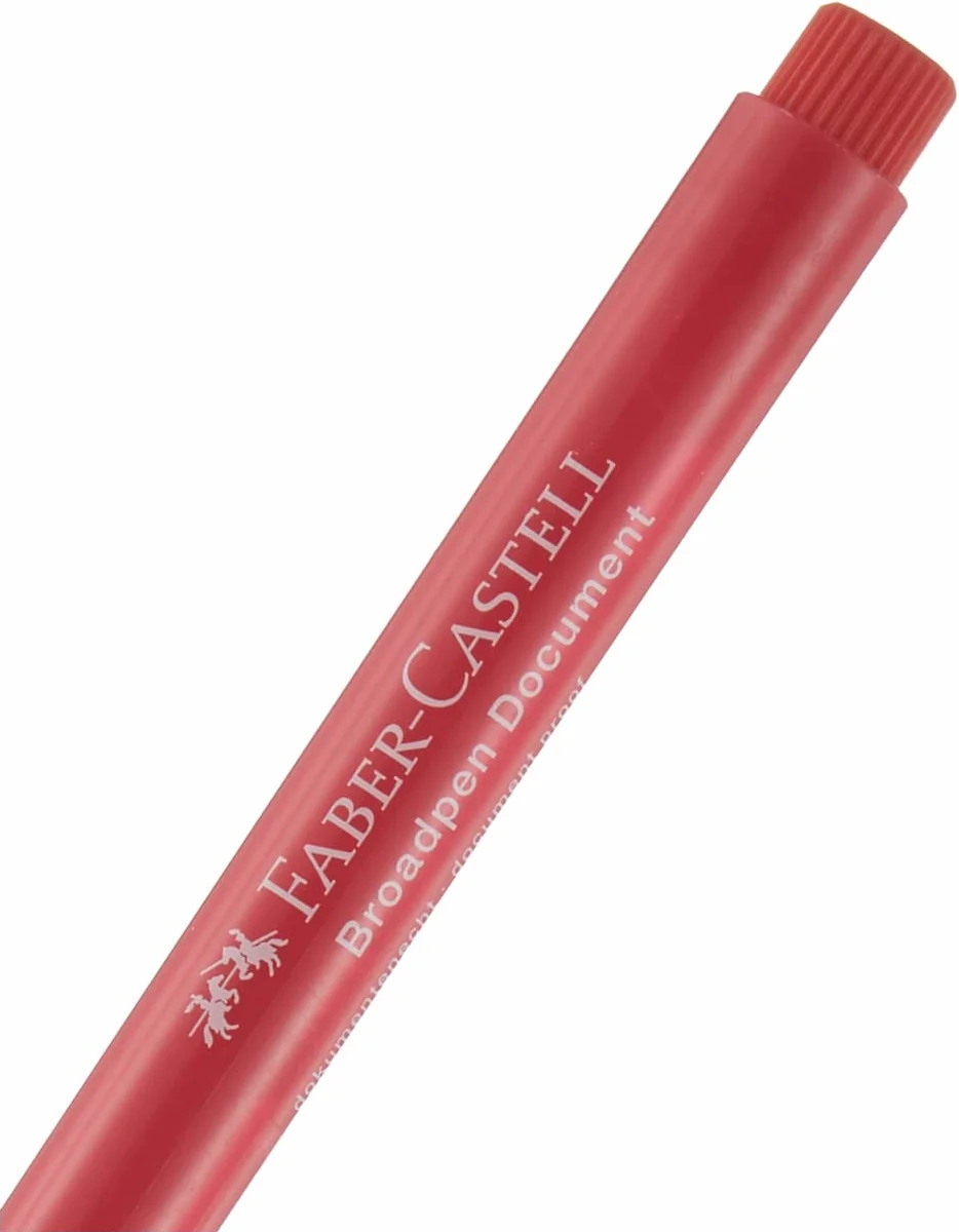Faber-Castell 155421 Rosso penna tecnica (Confezione da 2)