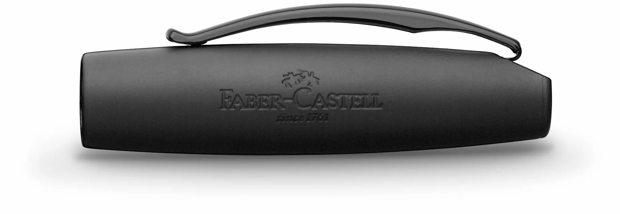 Faber-Castell 148868 - Penna roller Basic Black Carbon, spessore tratto 0,5 mm