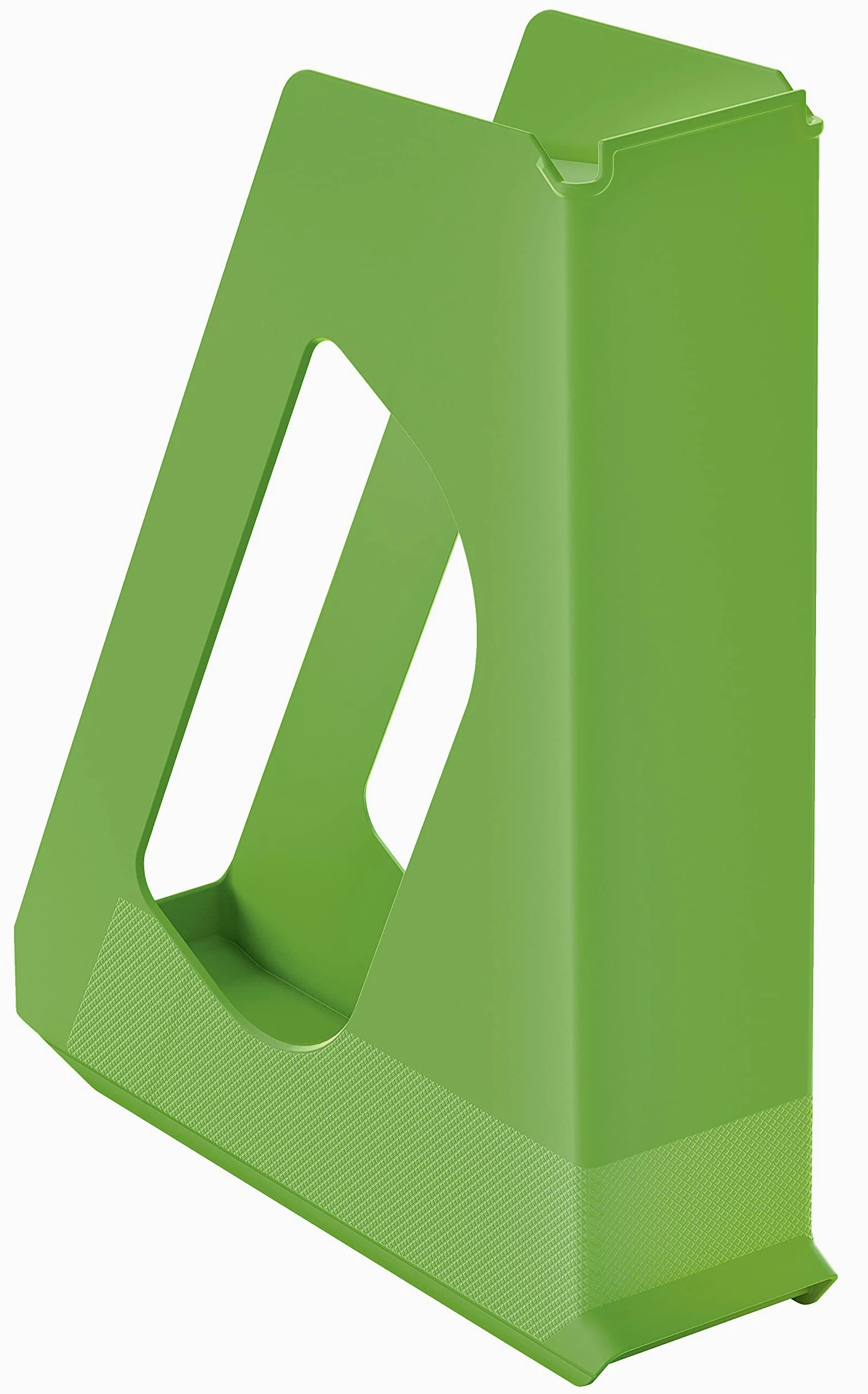 Esselte VIVIDA 628219 - Set di 10 raccoglitori in formato A4, ideali per volantini, brochure, documenti, cartelline e cucitrici, in plastica resistente, verde, confezione da 10 pezzi