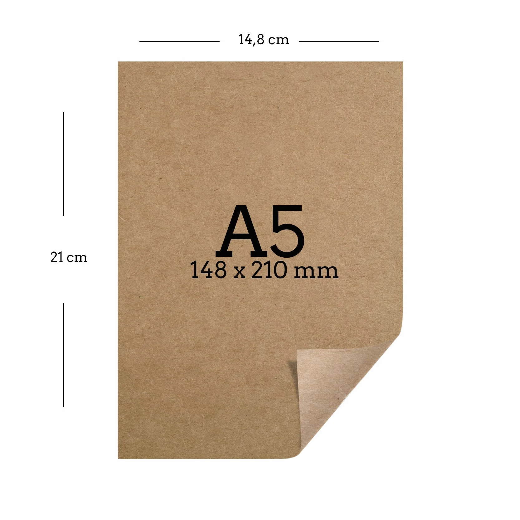 Carta Premium A5 260g 14,8x21 cm DIN 100 fogli per fai da te, regali, etichette