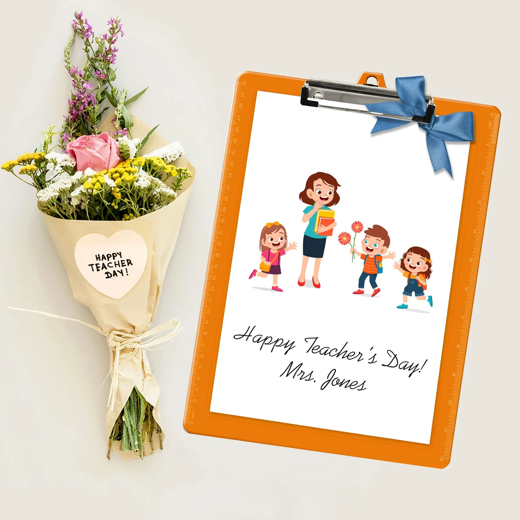 Acrimet Confezione da 3 Cartelline Formato Lettera A4 (34 x 24 cm) con Clip a Basso Profilo e Righelli Laterali, Plastica Resistente per Ufficio, Scuola, Uso Domestico - Colore Arancione
