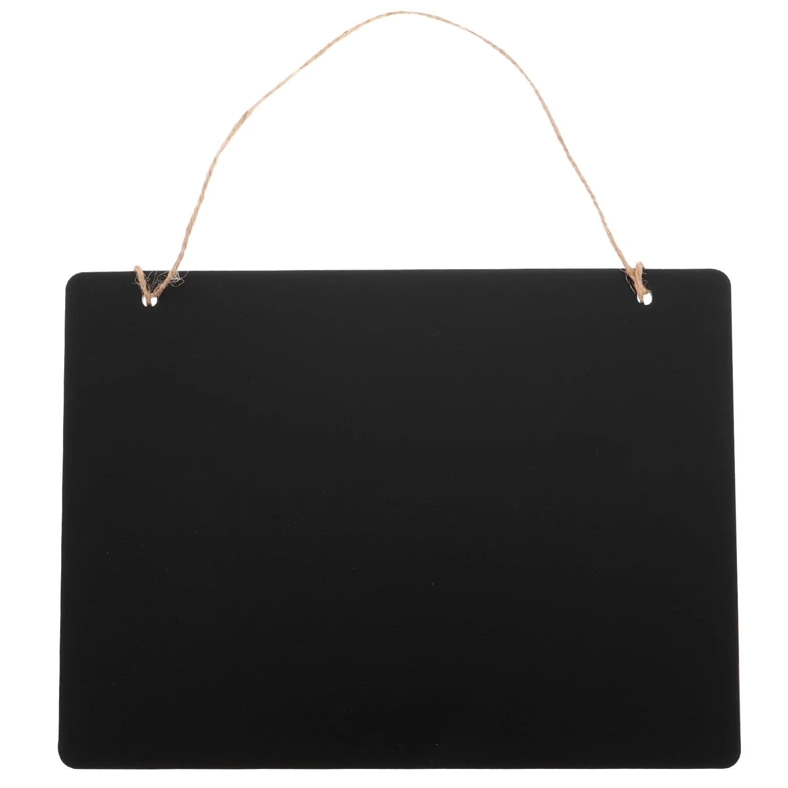 DOITOOL Cartelli Da Appendere Alla Lavagna 6 Lavagne Rettangolari In Legno Con Corda Lavagna Reversibile Bifacciale Per Ristoranti Bar Matrimoni E Decorazioni Per La Casa Bacheca