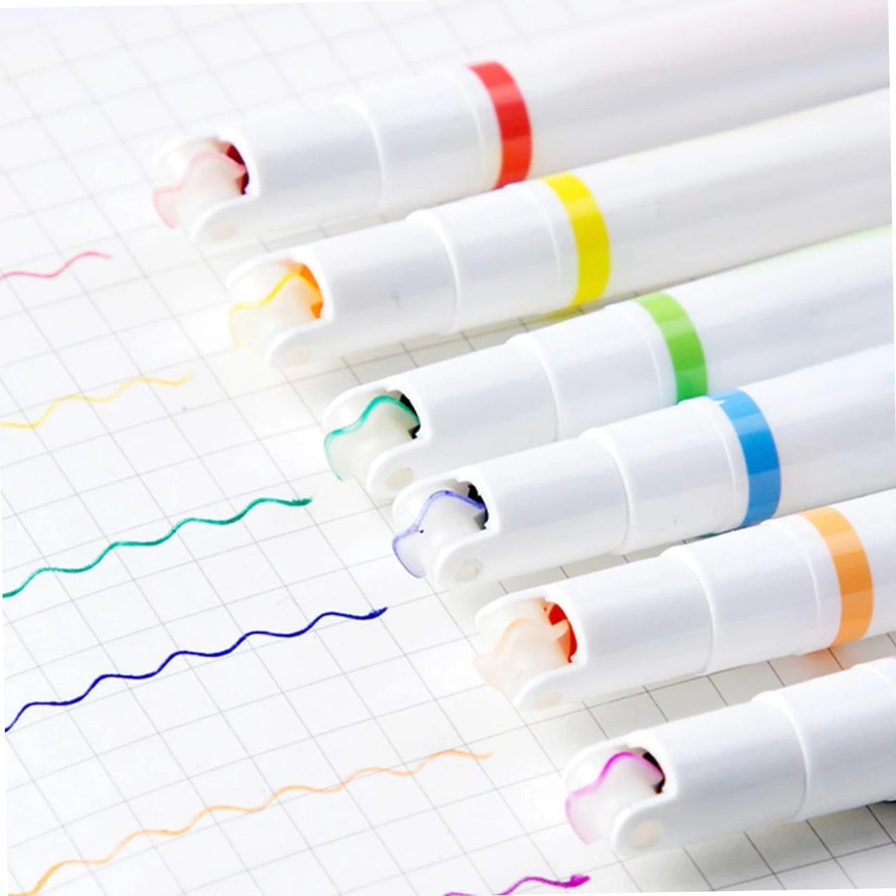 STOBOK 12pezzi Evidenziatori Colorati Doppia Punta Pennarelli Per Note e Studio Cancelleria Per Studenti Facili Da Usare e Resistenti