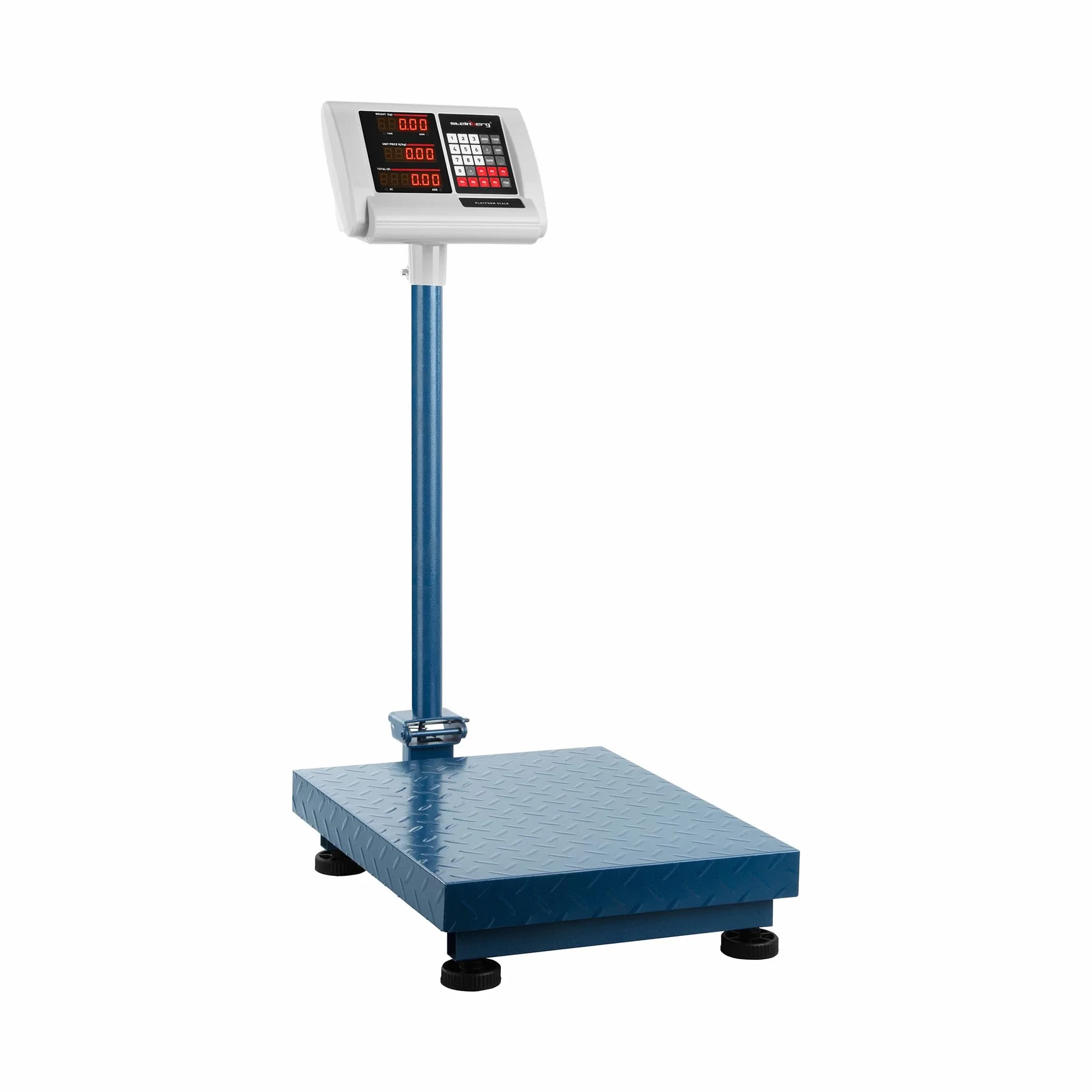 Steinberg Systems SBS-PF-300/50C Bilancia a piattaforma Pesapacchi Professionale 300 kg 50 g Acciaio Inox 230 V