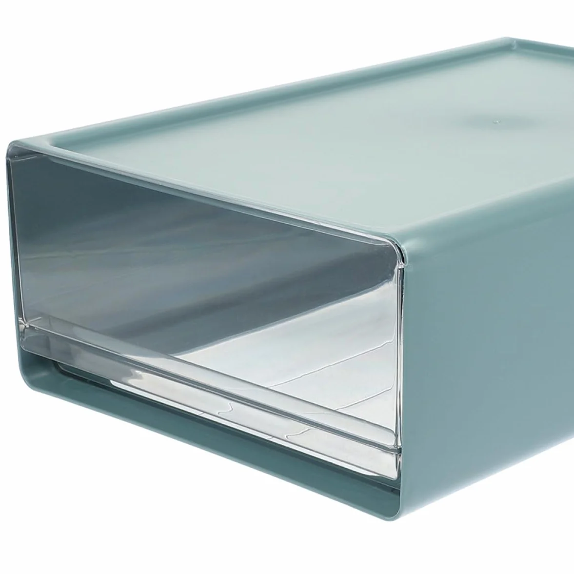 SHINEOFI Organizer da Scrivania a Cassetti 3 Pezzi Blu Hips Pet | Moduli Scomparti Regolabili, Struttura Robusta, per Vanity e Ottimizzazione dello Spazio