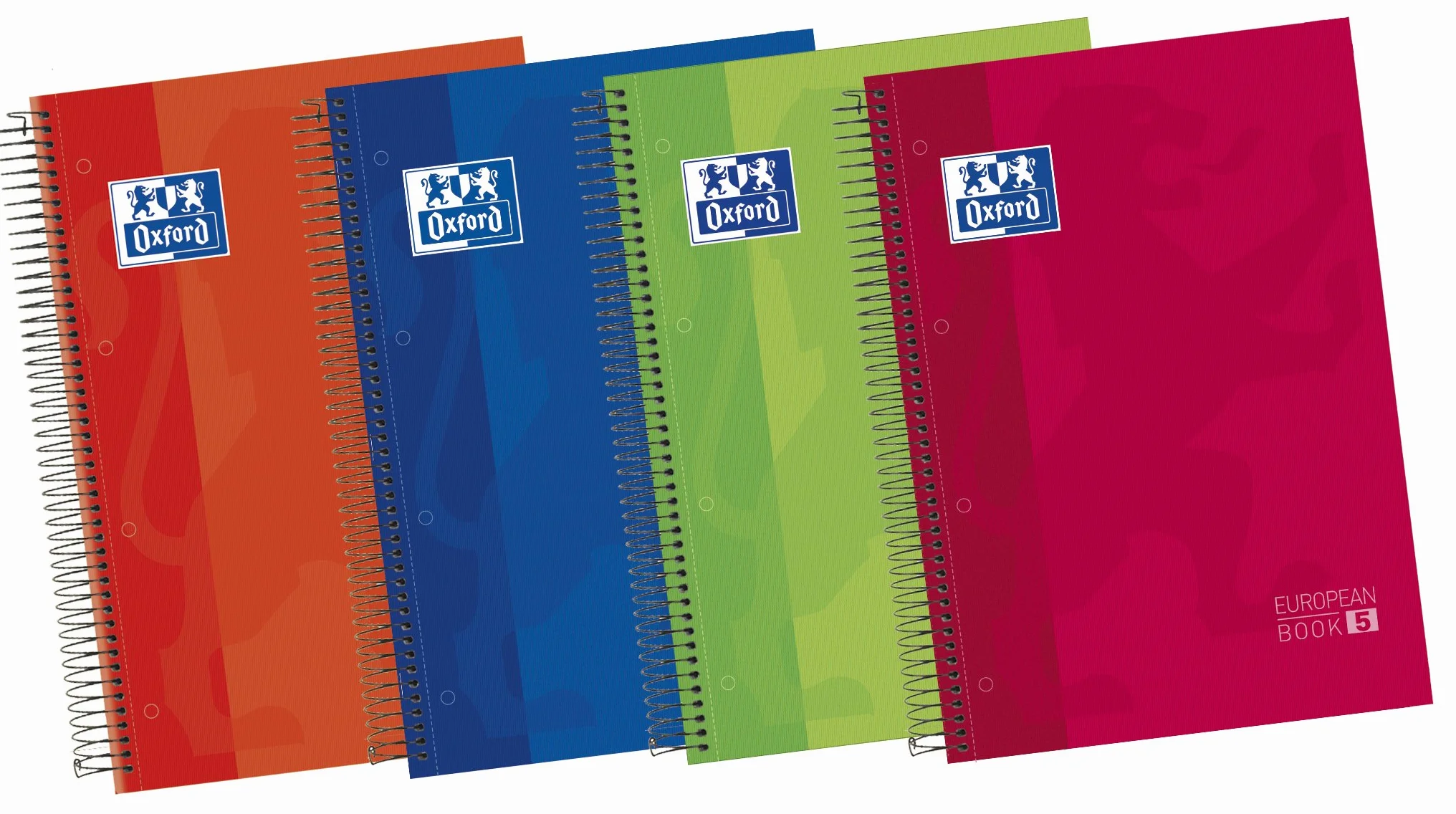 Oxford-Blocco rivestito, 90 g, 120 fogli A4 (100430279), Modelli/Colori Assortiti, 1 Pezzo