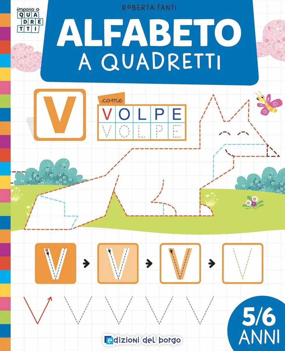 Alfabeto a quadretti Ediz. a colori