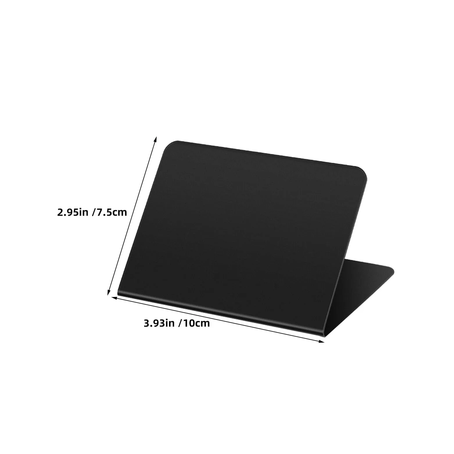 GALPADA 30 Pezzi Lavagne Bifacciali da Tavolo 10x7,5 Cm Superficie Nera Opaca Lavagna Cancellabile Mini Cartelli Menu Decorativi Stabili a V per Ristoranti Bar e Eventi
