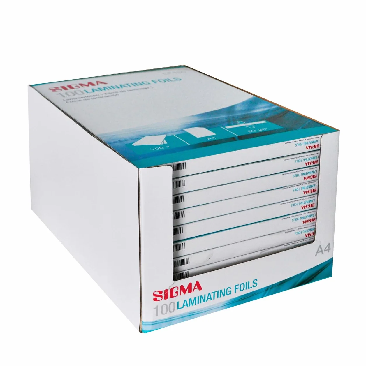 SIGMA Pellicole per laminazione LF480, PET/EVA, DIN A4, 100 unità