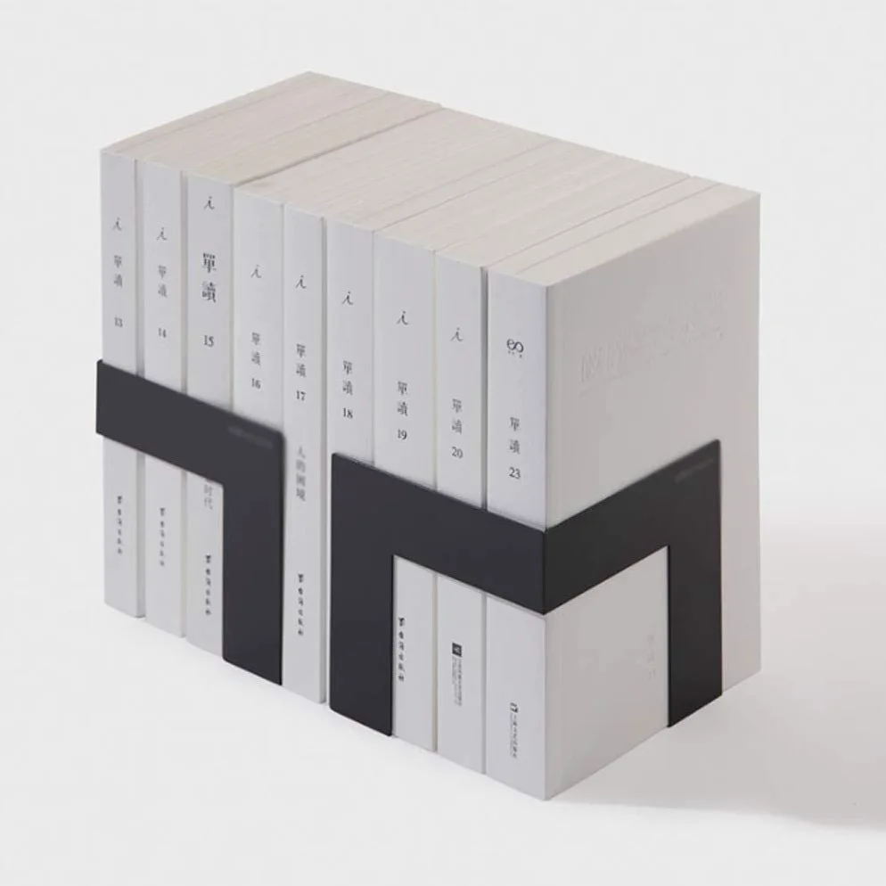 Reggi Libri, Fermalibri Fermalibri a senso unico, in metallo, per libri di lettura, creativi, per soggiorno durevoli ed eleganti Ufficio Casa Scrivania