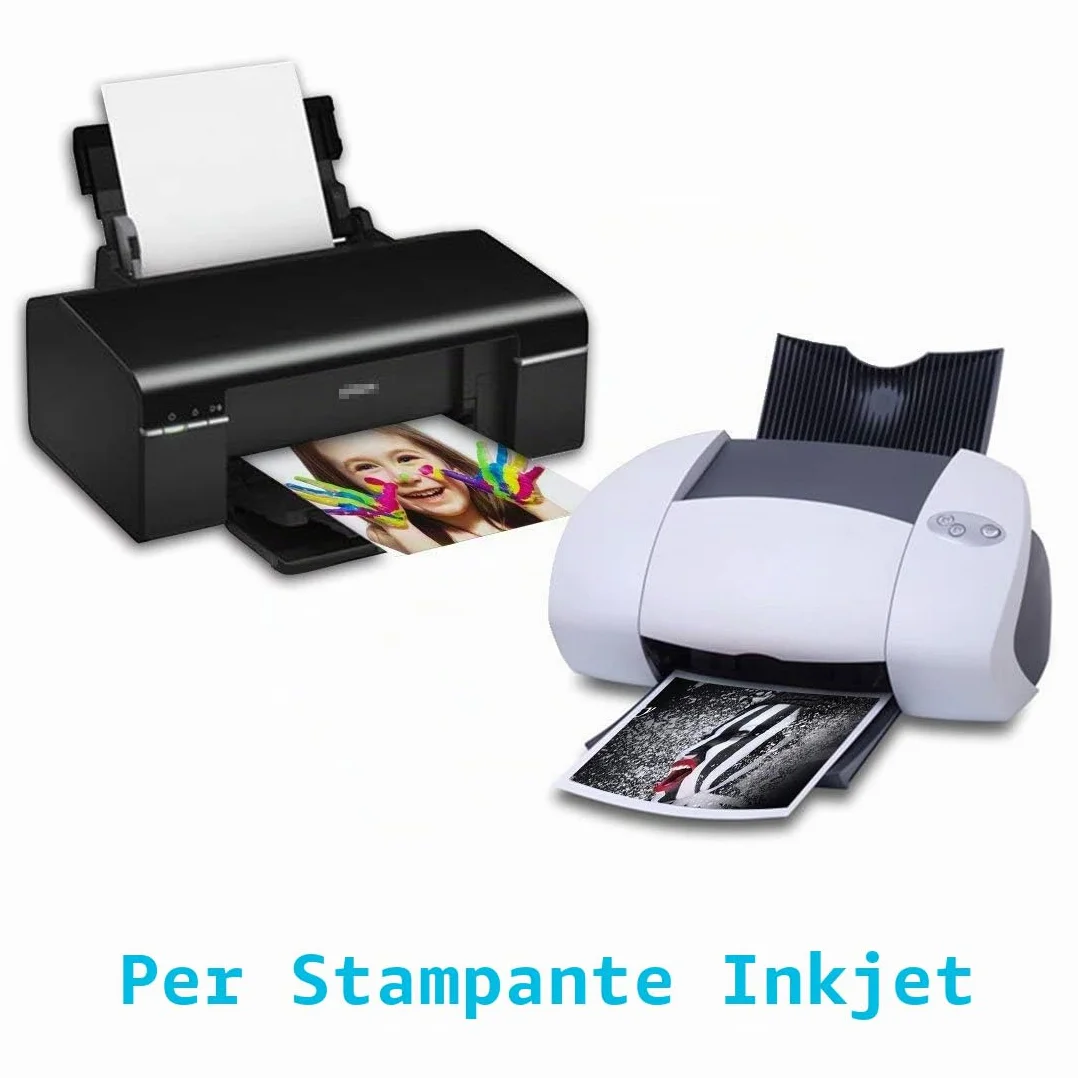 KOALA Carta Fotografica Satinata A4 250 g/m² 50 fogli per Stampanti a Getto d'Inchiostro Canon HP Epson