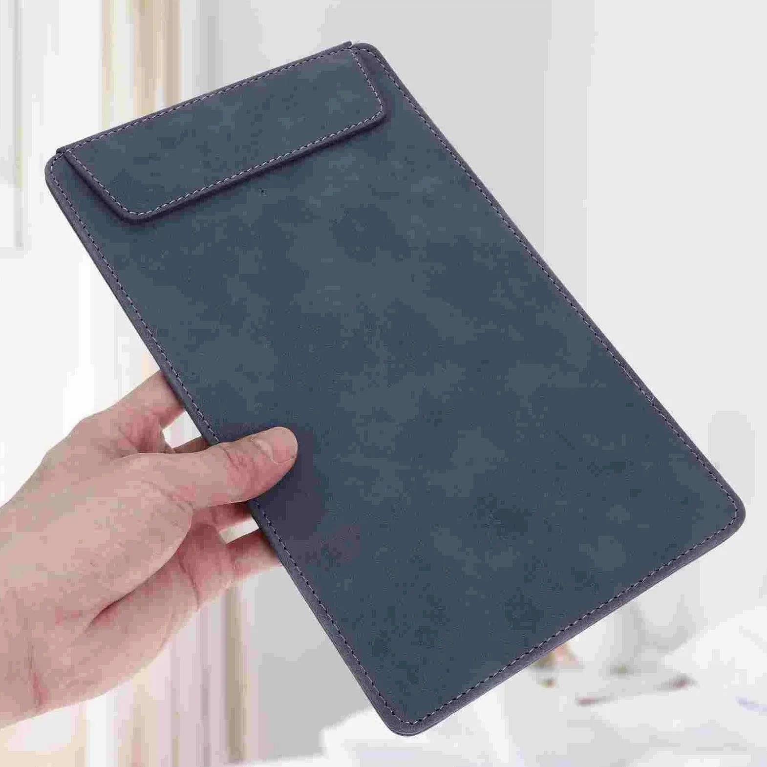 Portablocchi 4 pezzi for scrivere appunti, A5, profilo, conferenza, scrittura, documento, file(Black)