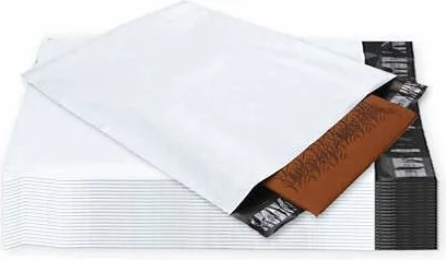 Buste per corriere in plastica, autoadesive, impermeabili, a prova di strappo, per abbigliamento (30,5 x 35,6 cm), confezione da 100