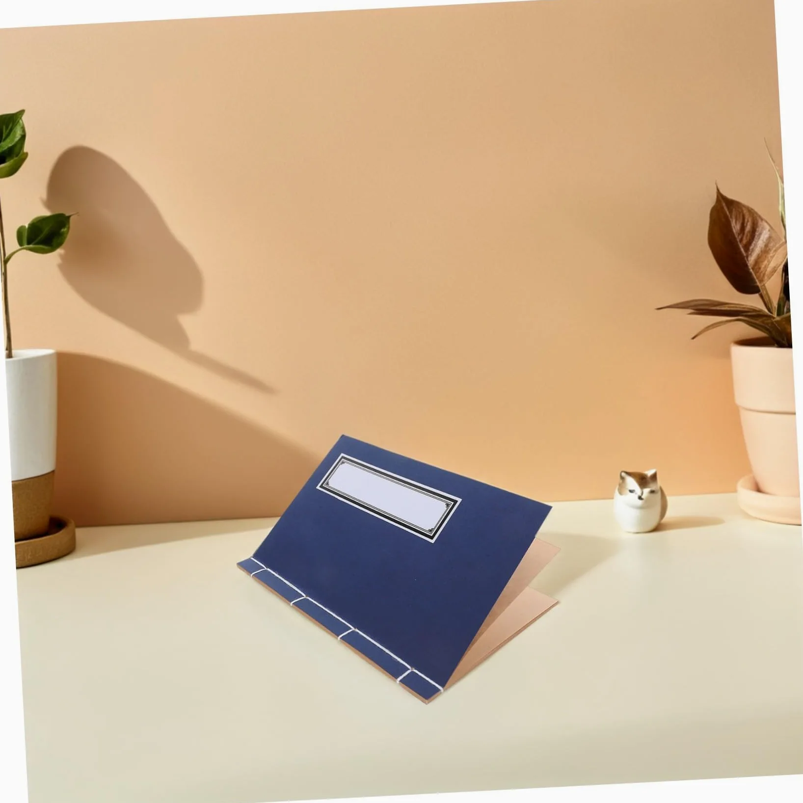 Uonlytech 10pezzi Quaderno Diario in Carta Kraft Copertina Rigida Libro Diario Vuoto Quaderno Di Carta Kraft Blocco Note Per Scuola Ufficio e Riunioni Di Lavoro
