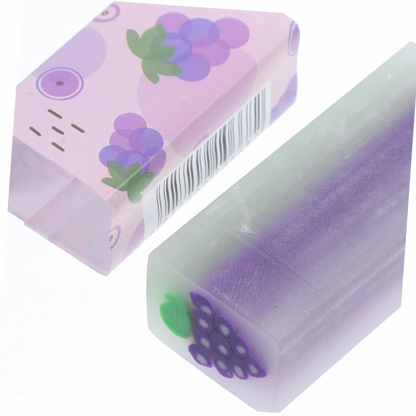 TEHAUX 36pezzi Cancellare Profumate Forma Di Frutta Per Ragazzo Ragazza Cancelleria Divertente e Decorativa Per Scuola e Attività Ricreative
