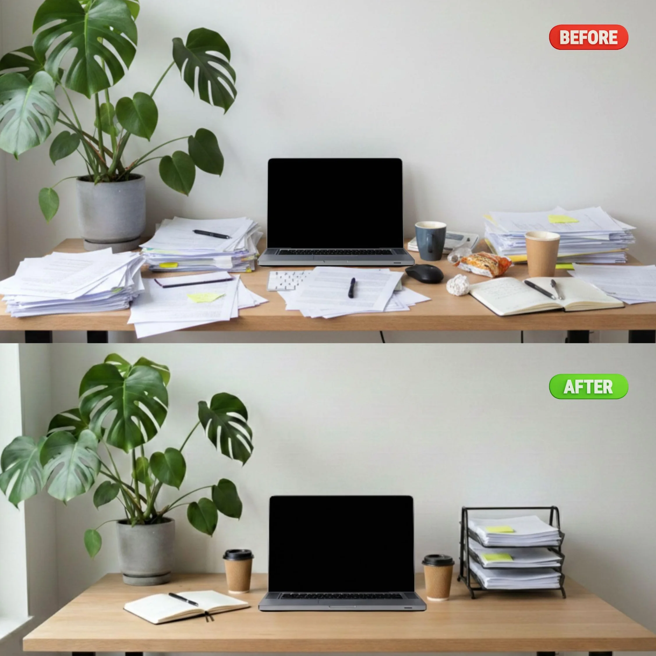 D.RECT KOMO Portadocumenti da Scrivania 3 Scomparti Metallo Rete Organizer A4 Estraibile 350x297x275 mm