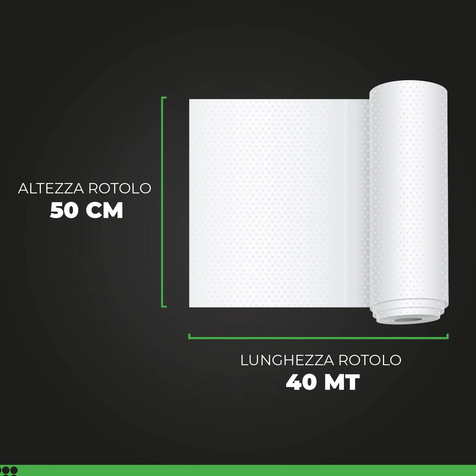 ImballaggiPer Rotolo Pluriball Miniroll 50cm x 40mt 35gr/mq, Bobina per Imballaggio e Spedizione, Ideale per Trasloco, Trasporto e Protezione Oggetti