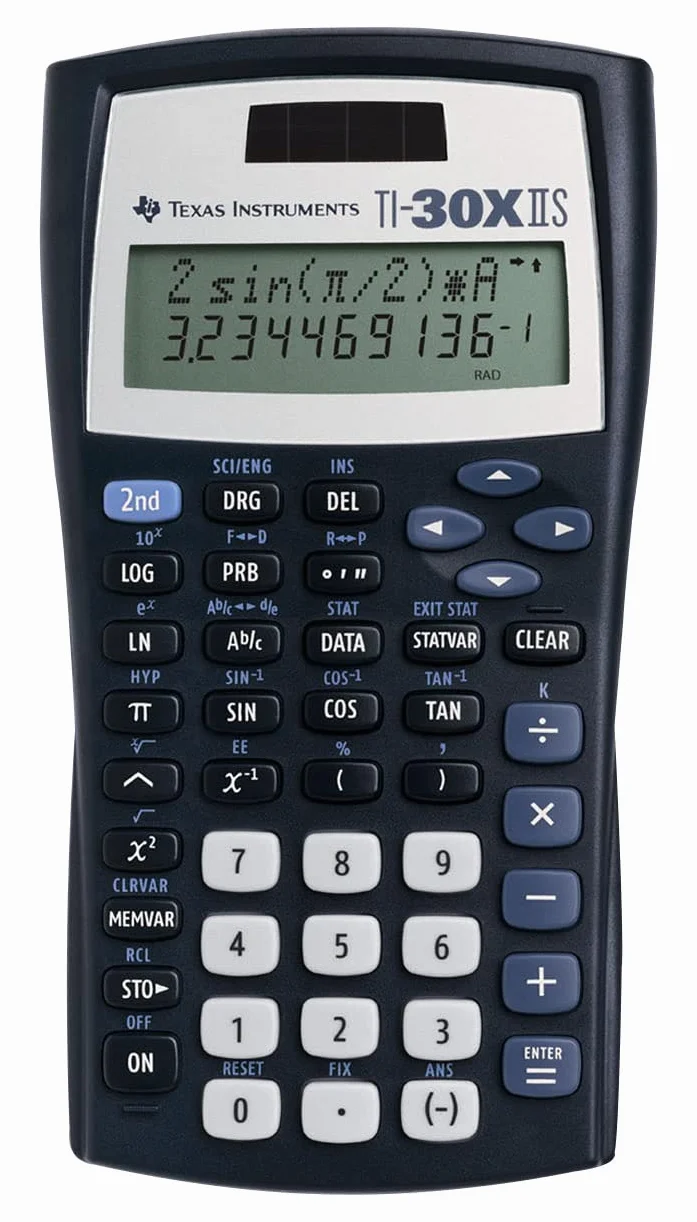 Texas Instruments TI 30X II Solar Calcolatrice Tascabile