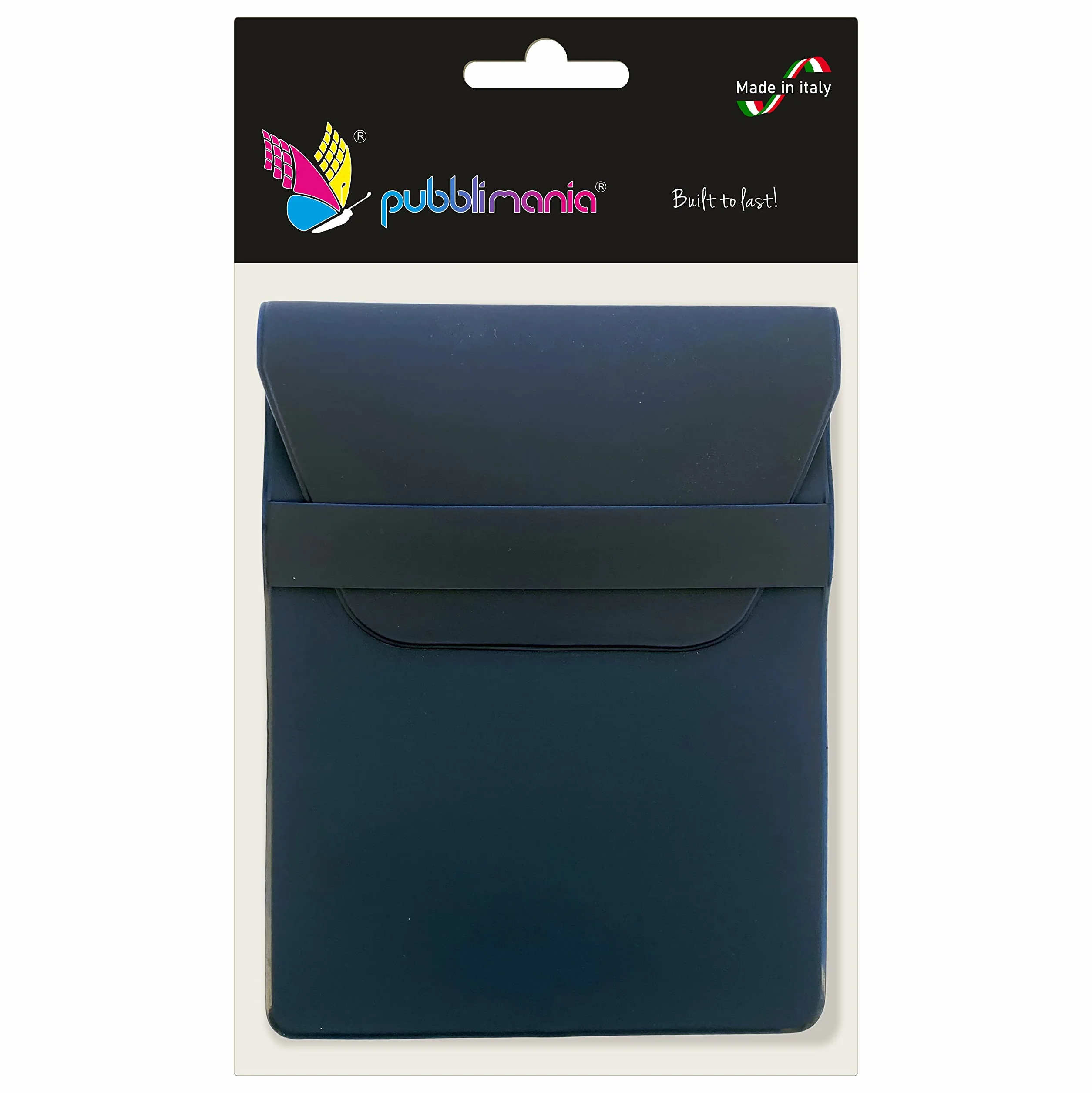 Portadocumenti Moto Scooter Tam Chiusura con pattina Blu Scuro