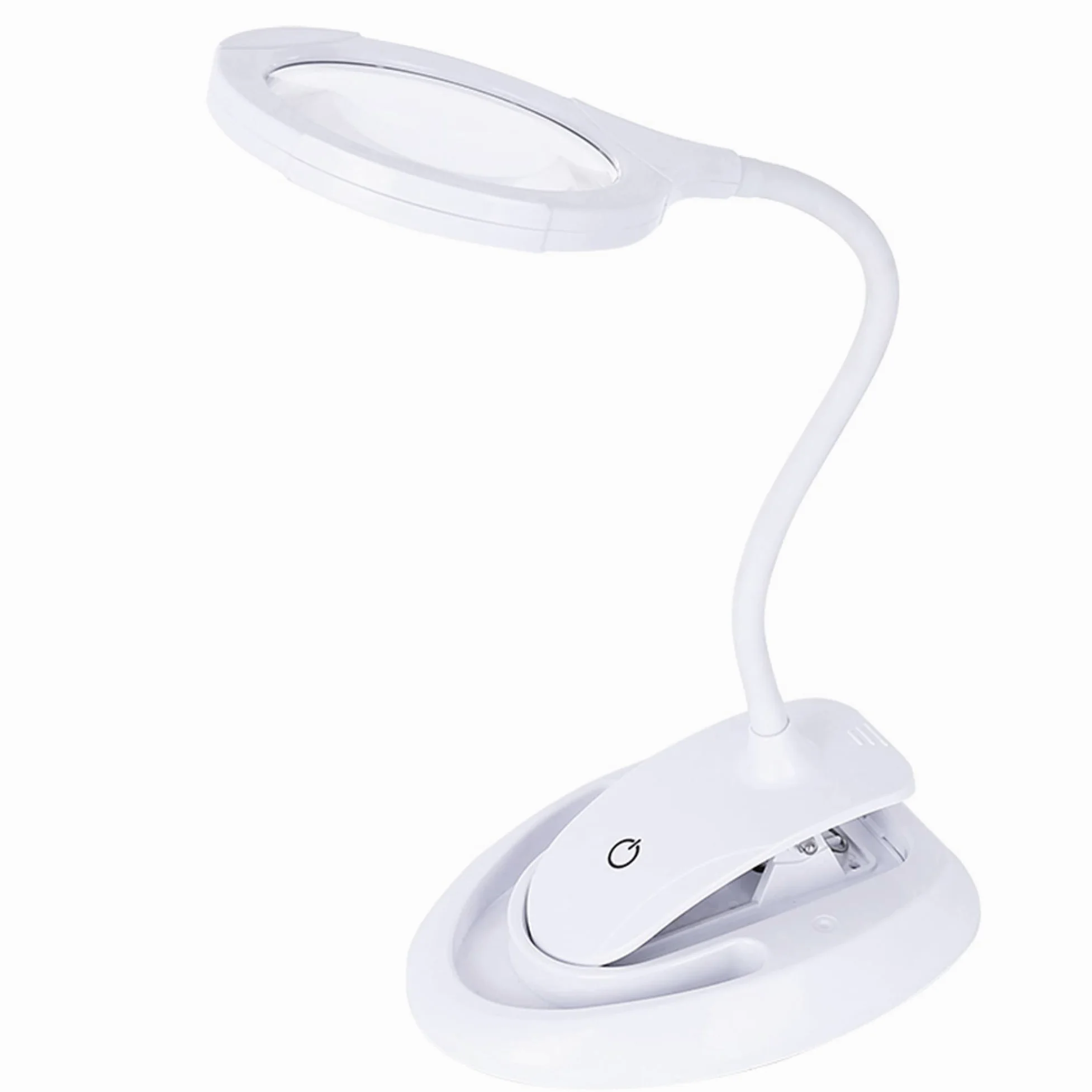 Lampada da Tavolo con Clip USB, Lente d'Ingrandimento con Luce 10X 5X ad Alta Definizione, per Anziani, Lettura, Riparazione di telefoni cellulari, ispezione, Saldatura e
