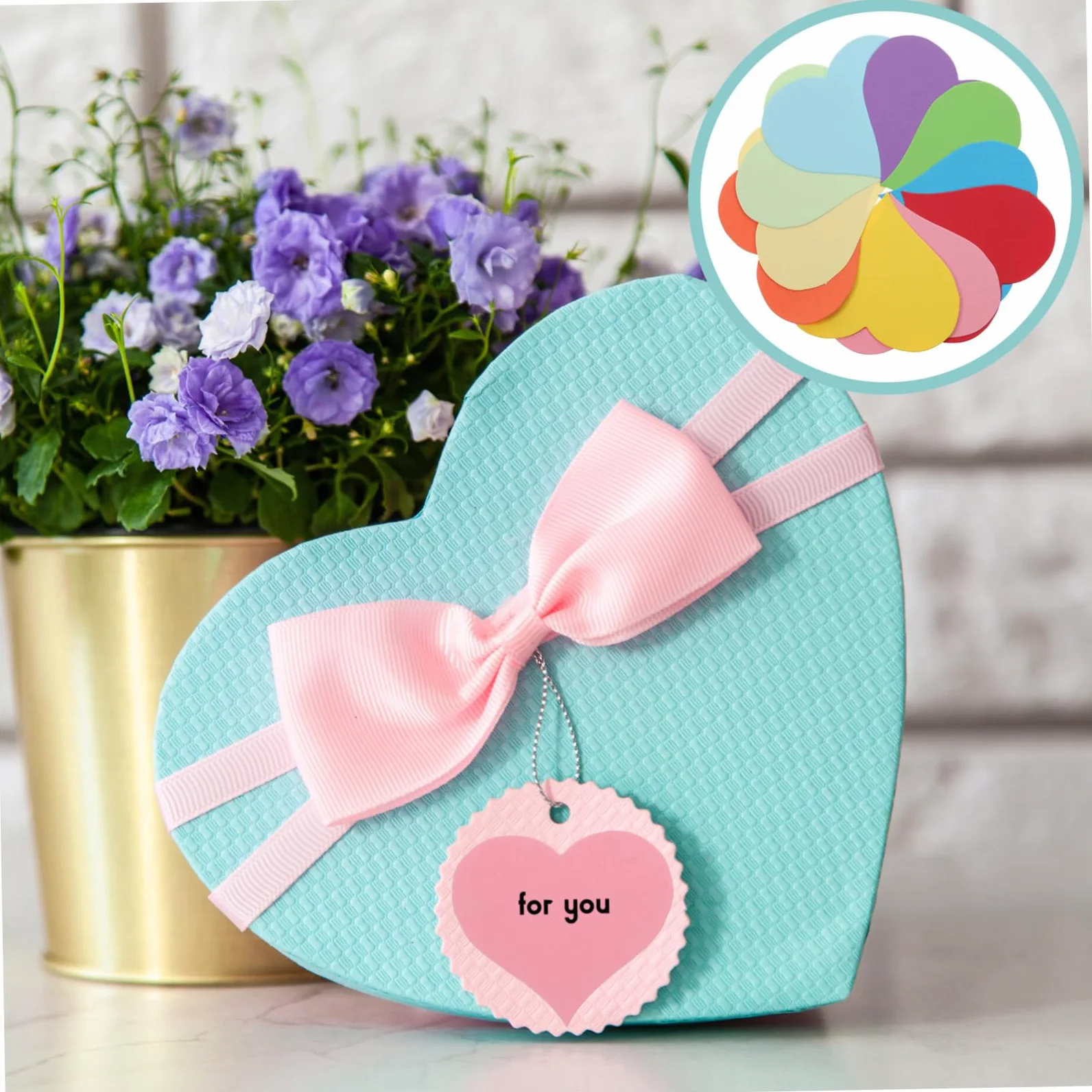 STOBOK 300 Pz Carta d'amore appunti appunti Carino adesivi biglietti d'auguri etichette blocco note a cuore promemoria appiccicosi A forma di cuore inceppamento della carta foglio bianco