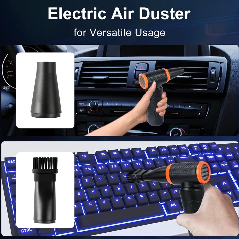 Ad Aria Compressa, 300.000 giri/min, Potente Aria Elettrica, Senza Aria Compressa, Sostituisce Aria Compressa, per Auto, Casa