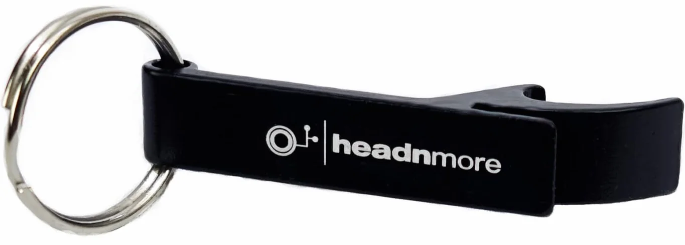 HEADNMORE® Bundle PROSCALE® - Bilancia digitale tascabile XC2000 (2000 x 0,1 g) + portachiavi HEADNMORE®