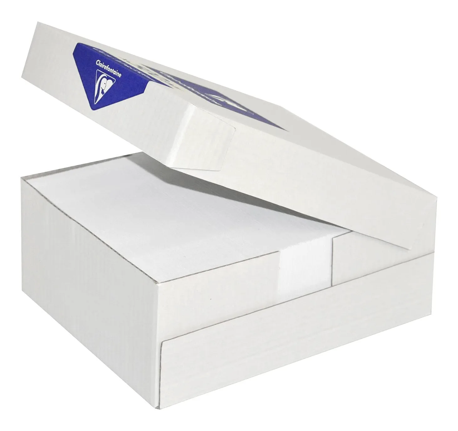 Clairefontaine 10619C - Conf. 500 buste C6 114x229 mm bianco 80g/m²