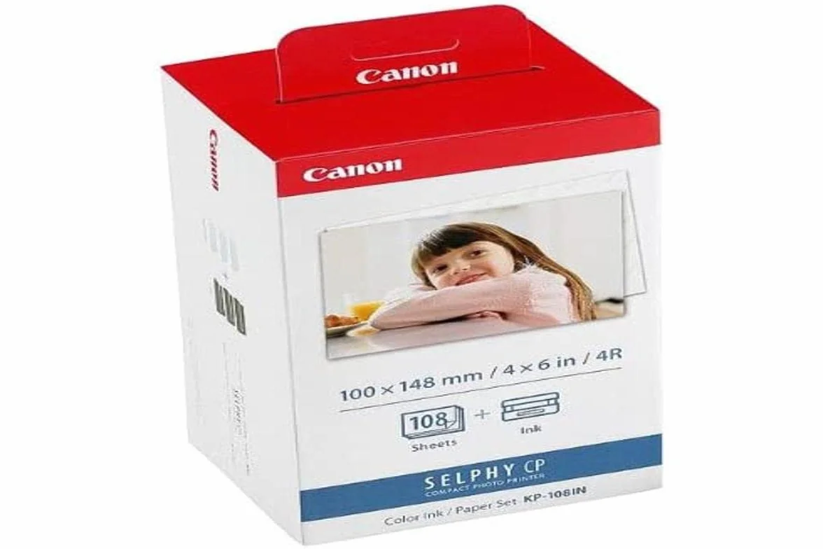 Canon CP740 - Carta fotografica per Canon Selphy CP 740, 108 fogli, formato A6, 100 x 148 mm