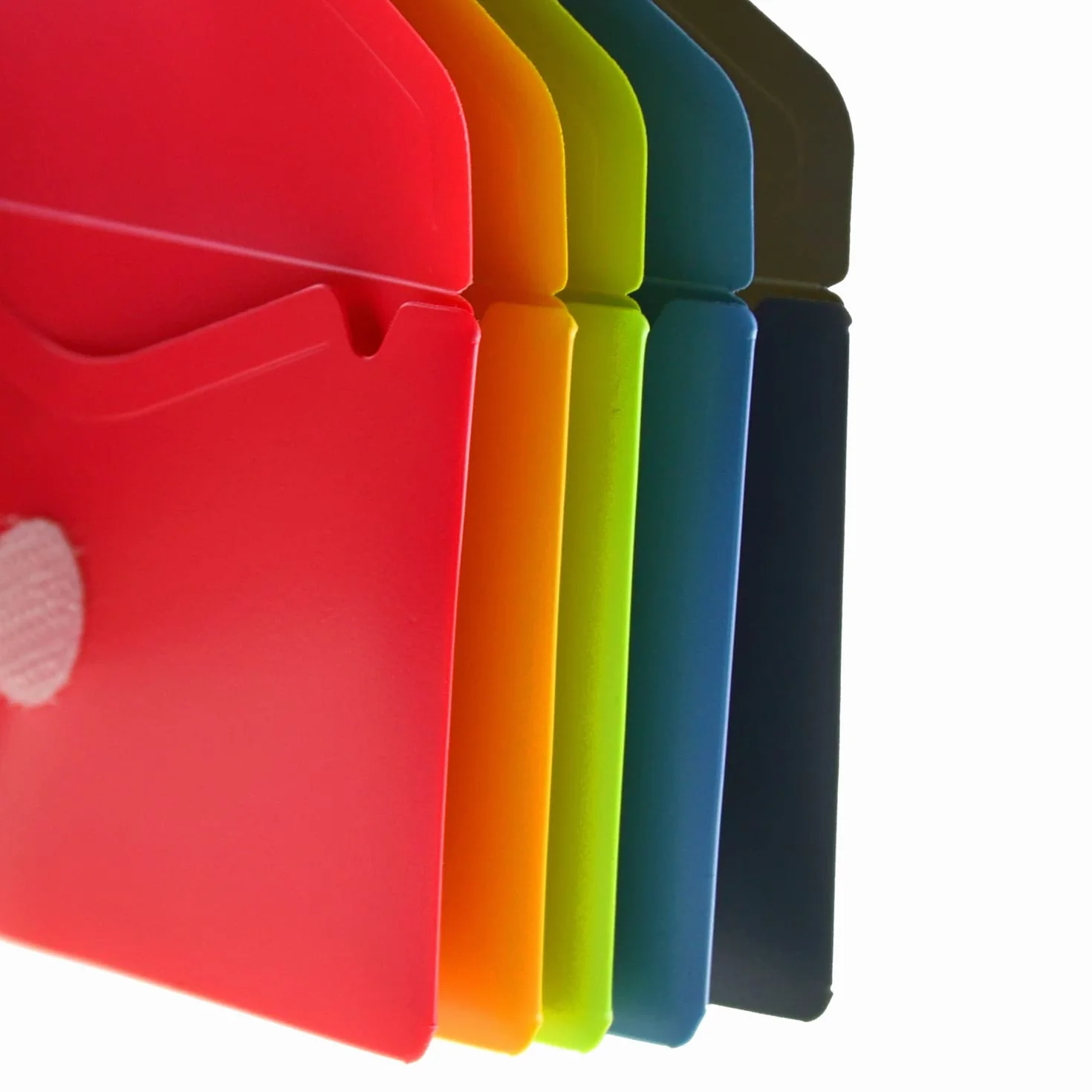 Cartellini su chiusura V-Lock Confezione da 10 - Dimensioni Scheda - Opaco Esterno e Glitter Interno Texture Soft Touch - Office Box