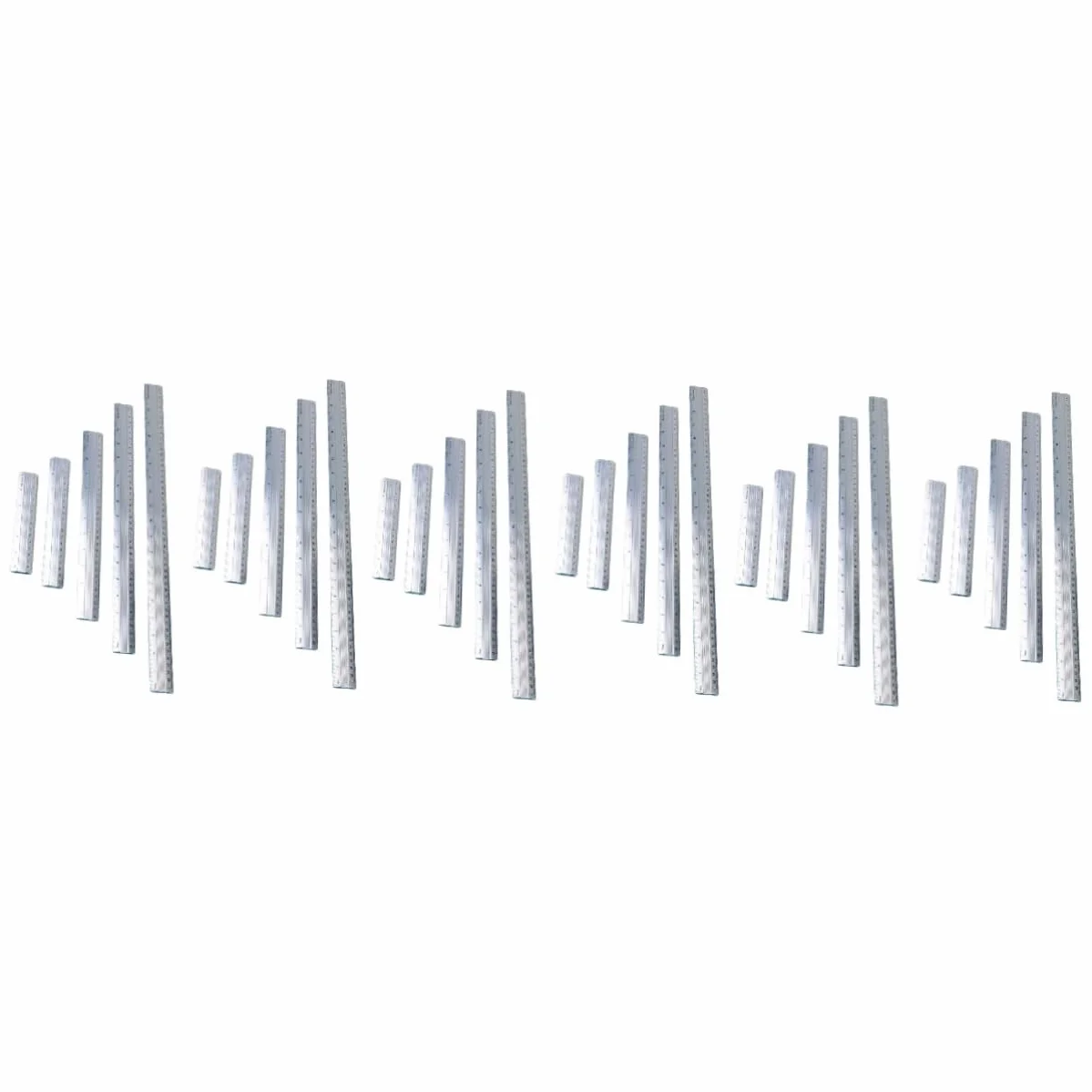 Angoily 30pezzi Righello Set Per e Scuola Per Strumento Precisione Per Architetti e Studenti