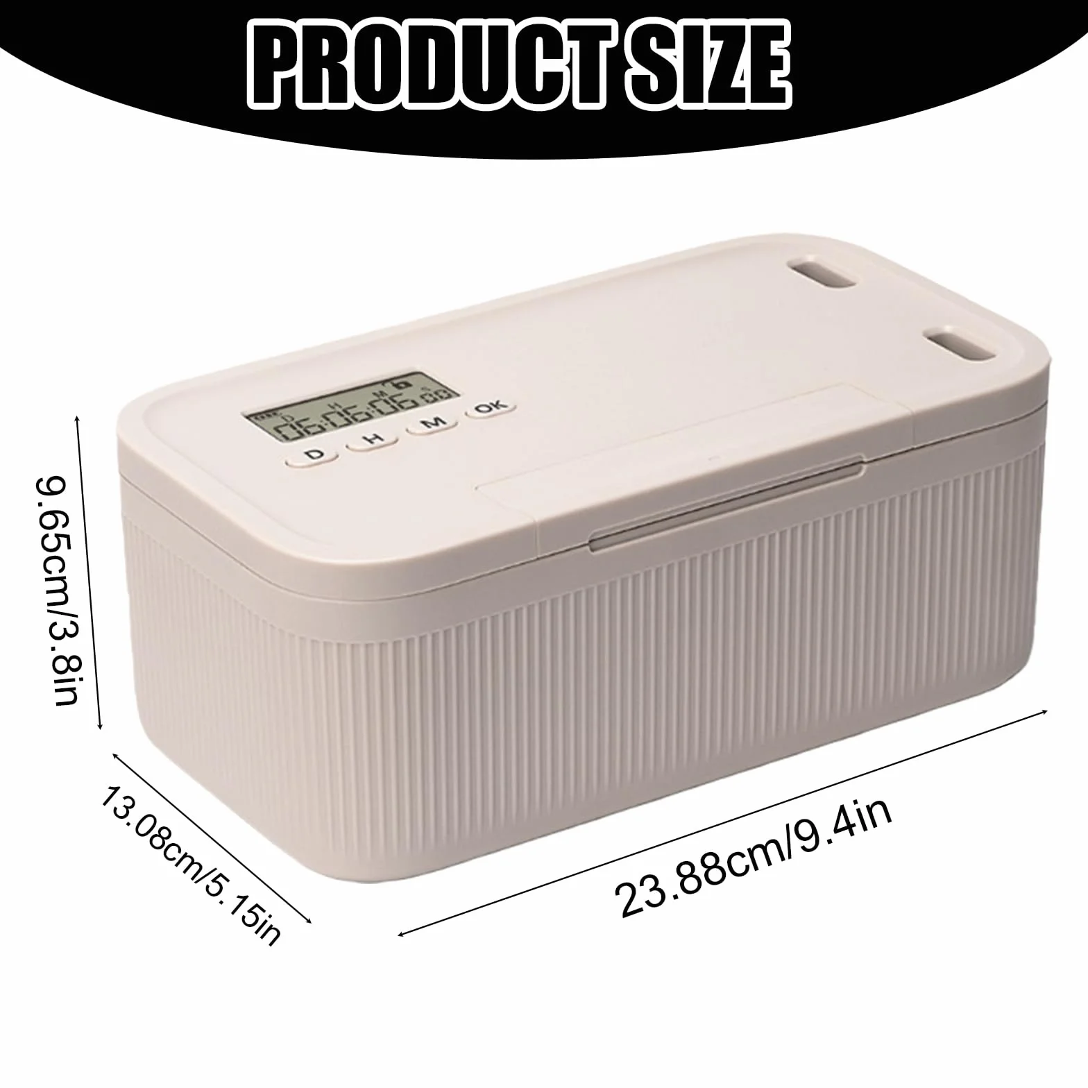Cassaforte per telefono cellulare con timer, scatola autodisciplina, cassaforte con timer per autocontrollo, studio, lavoro, bambini, sicurezza e conservazione