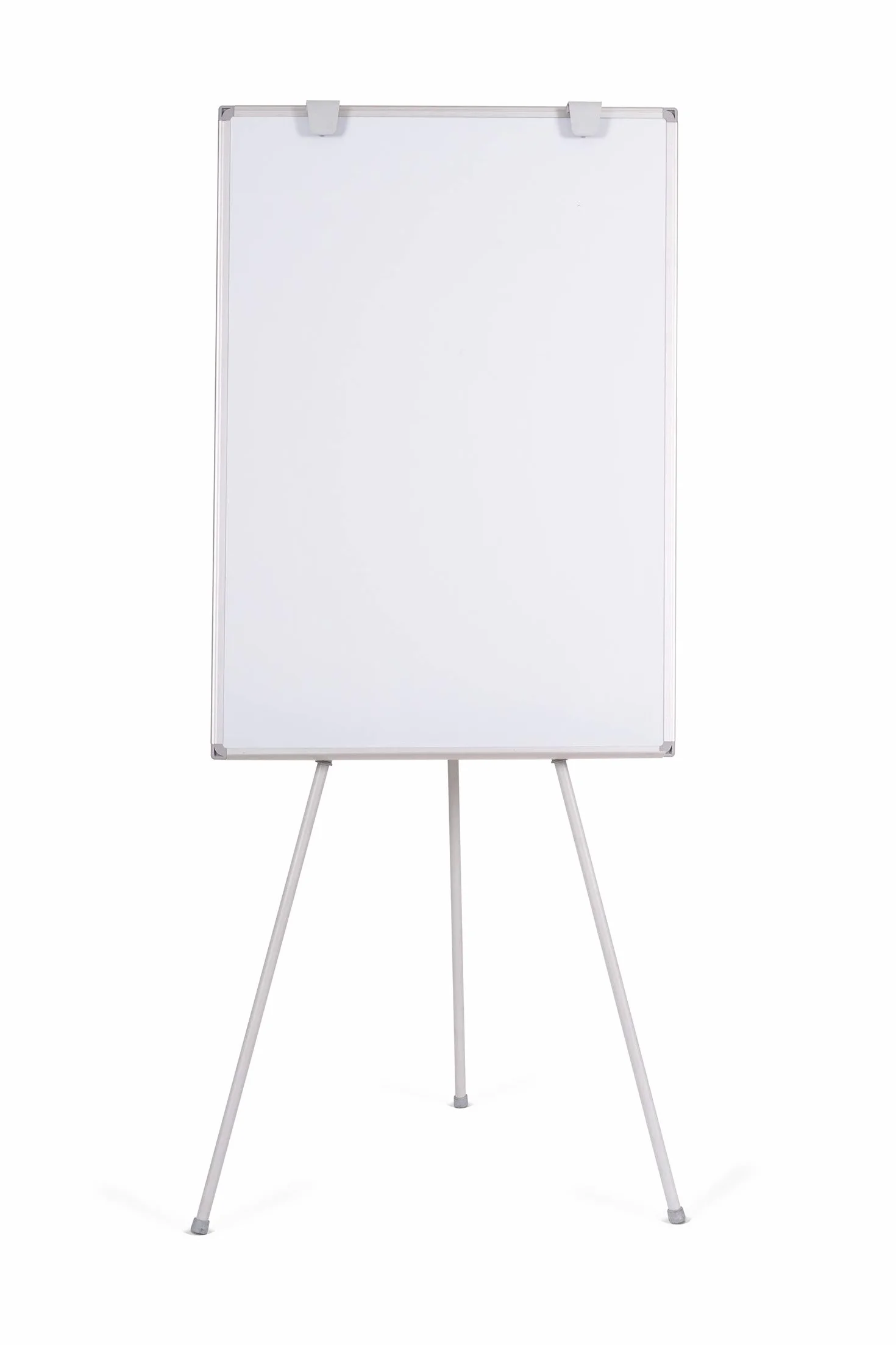 Lavagna Portablocco Magnetico Grigia, Lavagna A Fogli Mobili Treppiede Economico, Cornice in Aluminio Anodizzato, Dimensioni Pannello Euro - 700 x 1000 mm