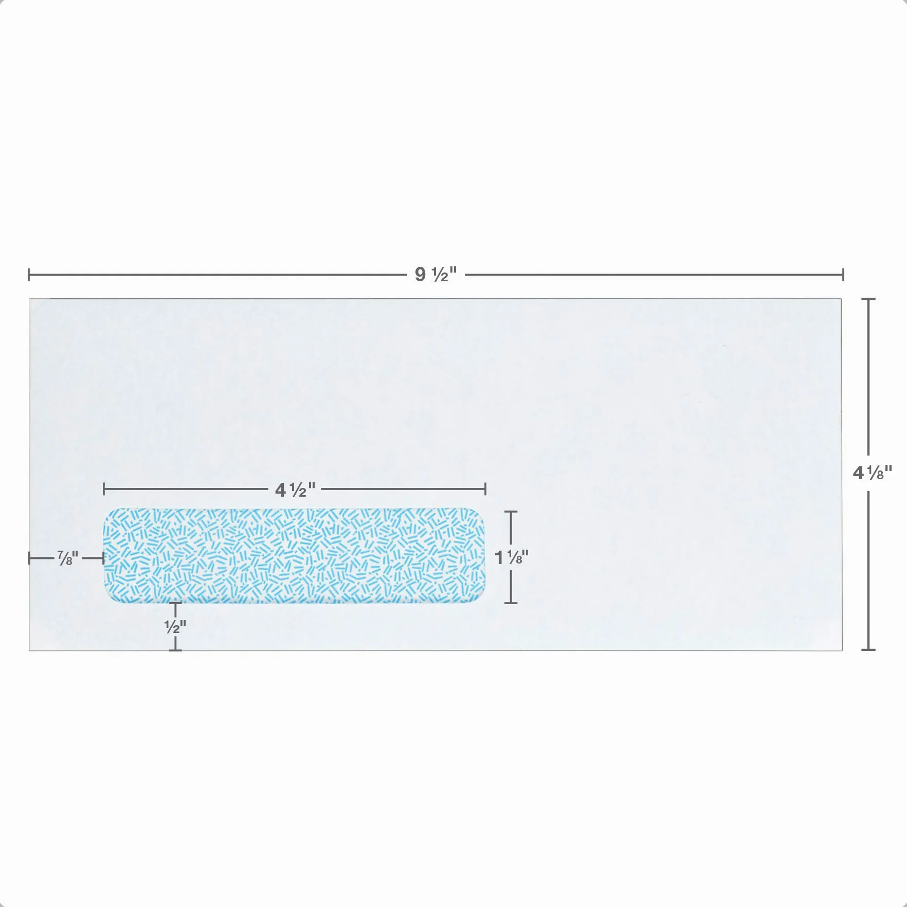 Columbian #10 Buste di sicurezza con finestra singola, 10 x 24 cm, autosigillanti, bianche, per spedire fatture, dichiarazioni e documenti, confezione da 500 pezzi (COLO339)