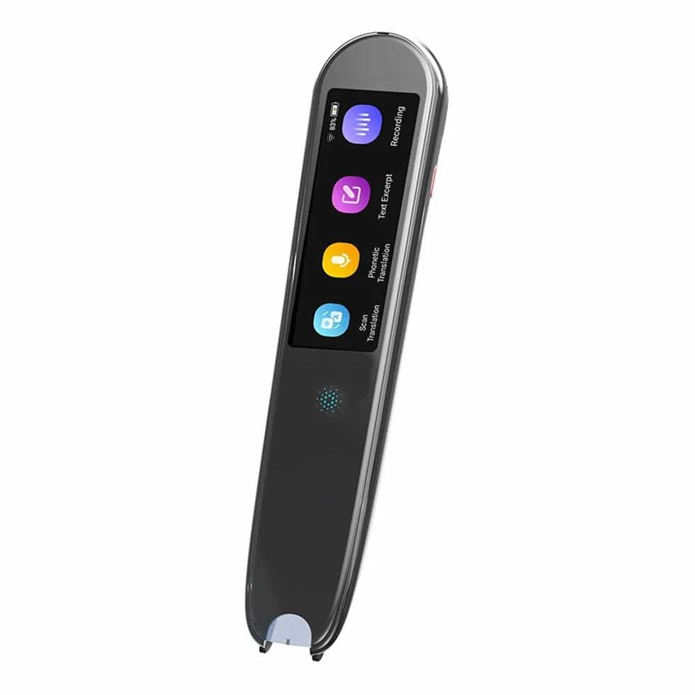 Traduttore di lingua Dispositivo Traduzione in tempo reale Scanning Pen Reader Scanner Pen Dizionario Traduttore vocale Supporto 112 lingue Text to Speech
