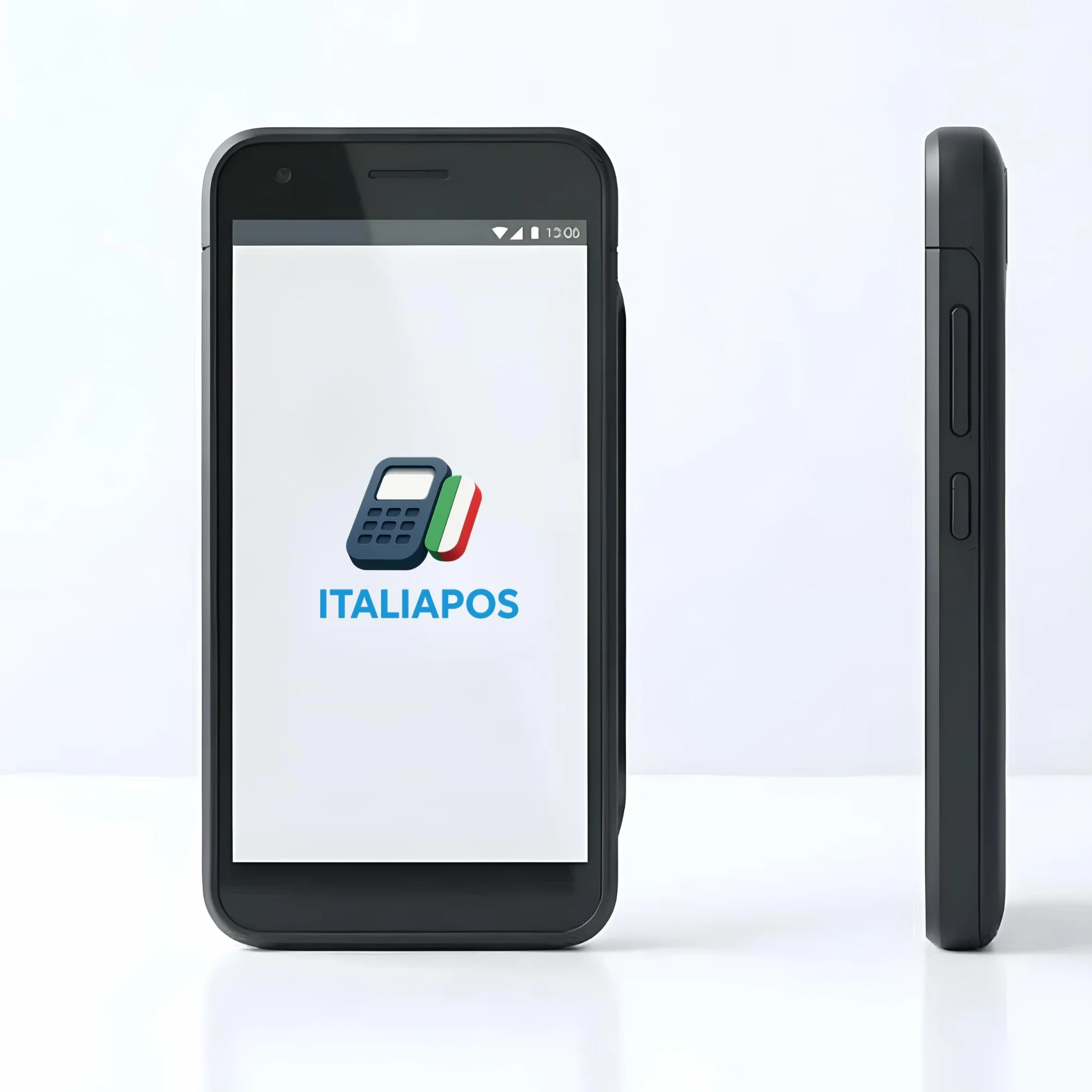 Wamo Easy Terminale Pos Portatile Commissioni da 0,90% Contactless, Lettore Elettronico, per Pagamenti con Bancomat, Carta di Credito, Prepagata.