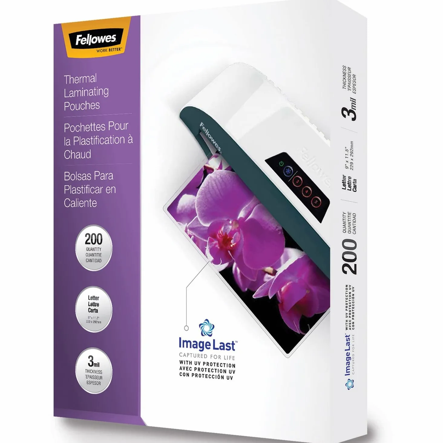Fellowes 5244101 200pezzo(i) pellicola per plastificatrice