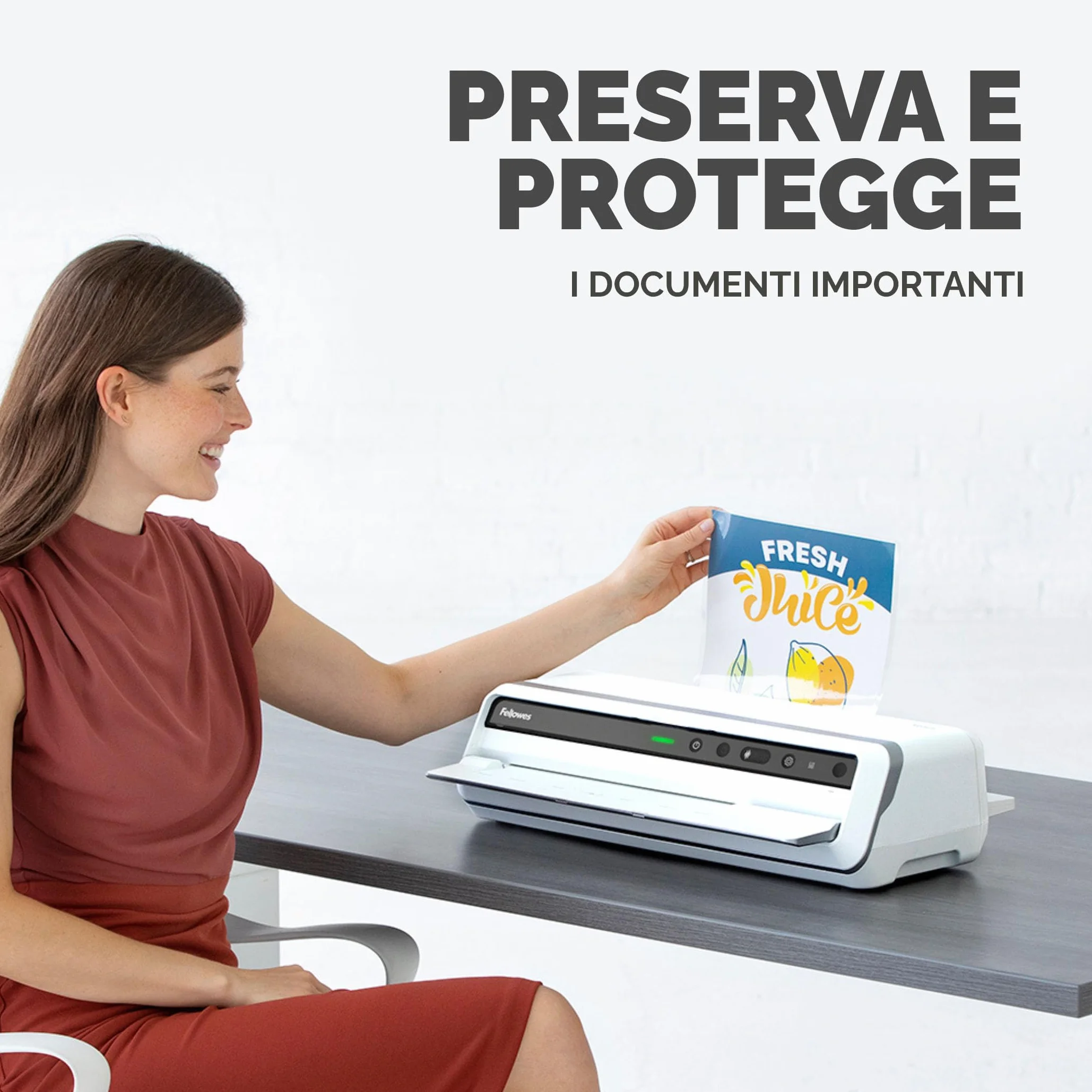 Fellowes Enhance80 buste plastificatrice A3 80 Micron confezione da 100