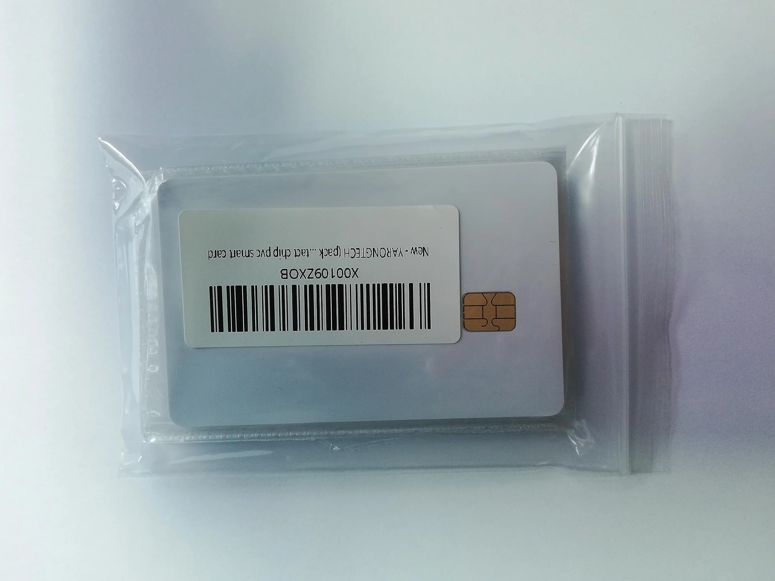 SLE4442 chip card PVC bianco YARONGTECH pacchetto 10
