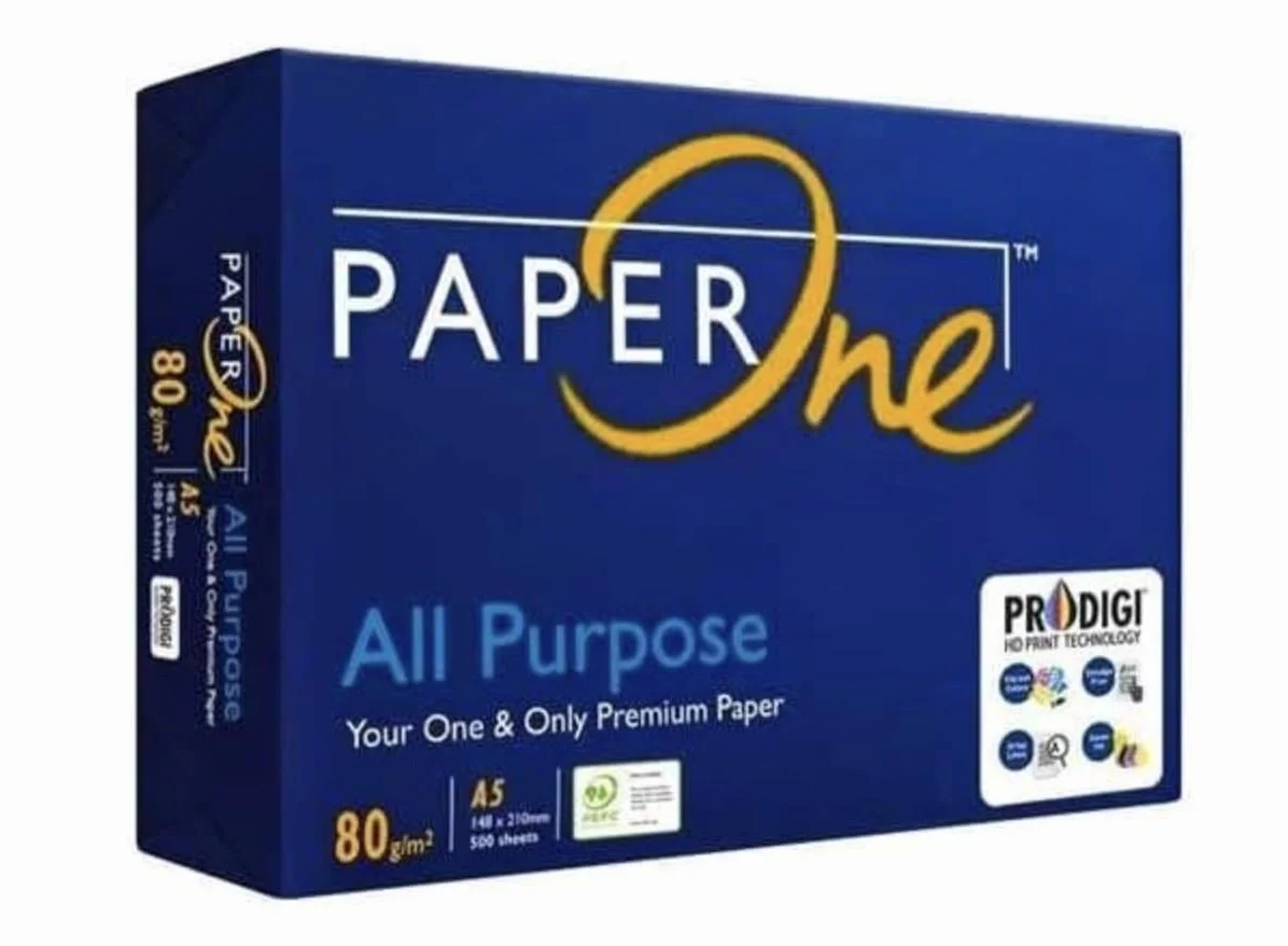 Risme Carta A5 80gr per Ricette Mediche, 5.000 fogli Extrabianco, Stampanti Laser e Ink-jet