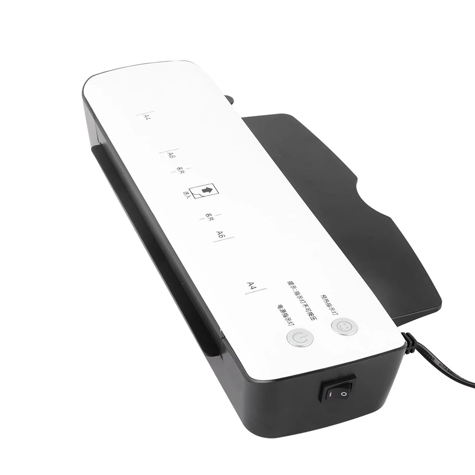 Laminatrice Fotografica Macchina Plastificatrice A4 Dal Funzionamento Semplice per Foto di con 100 Fogli di Pellicola Fotografica, Materiale ABS (A4)