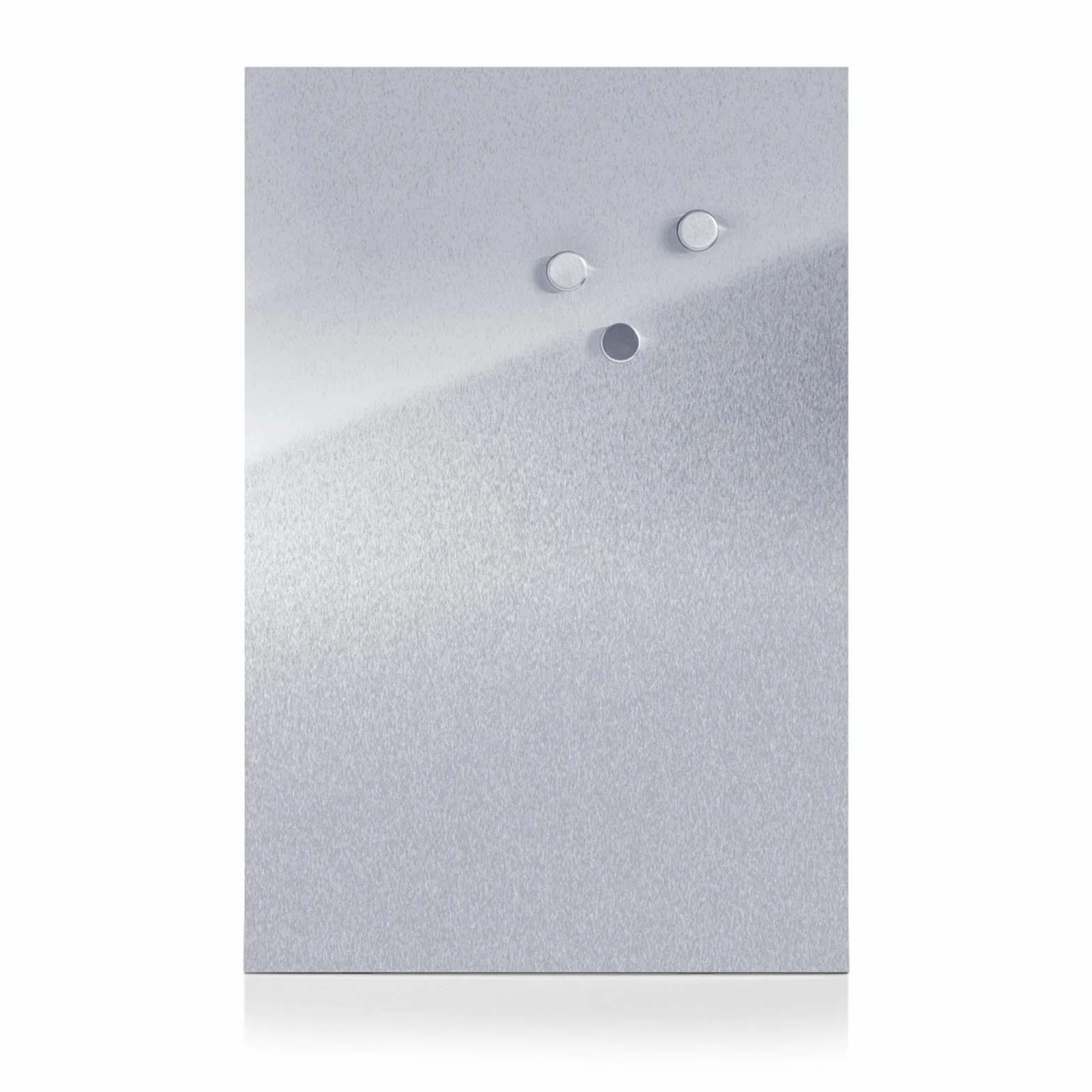 Zeller 11120 Bacheca Magnetica, Stainless Steel, Argento, 60x40x1.4 cm