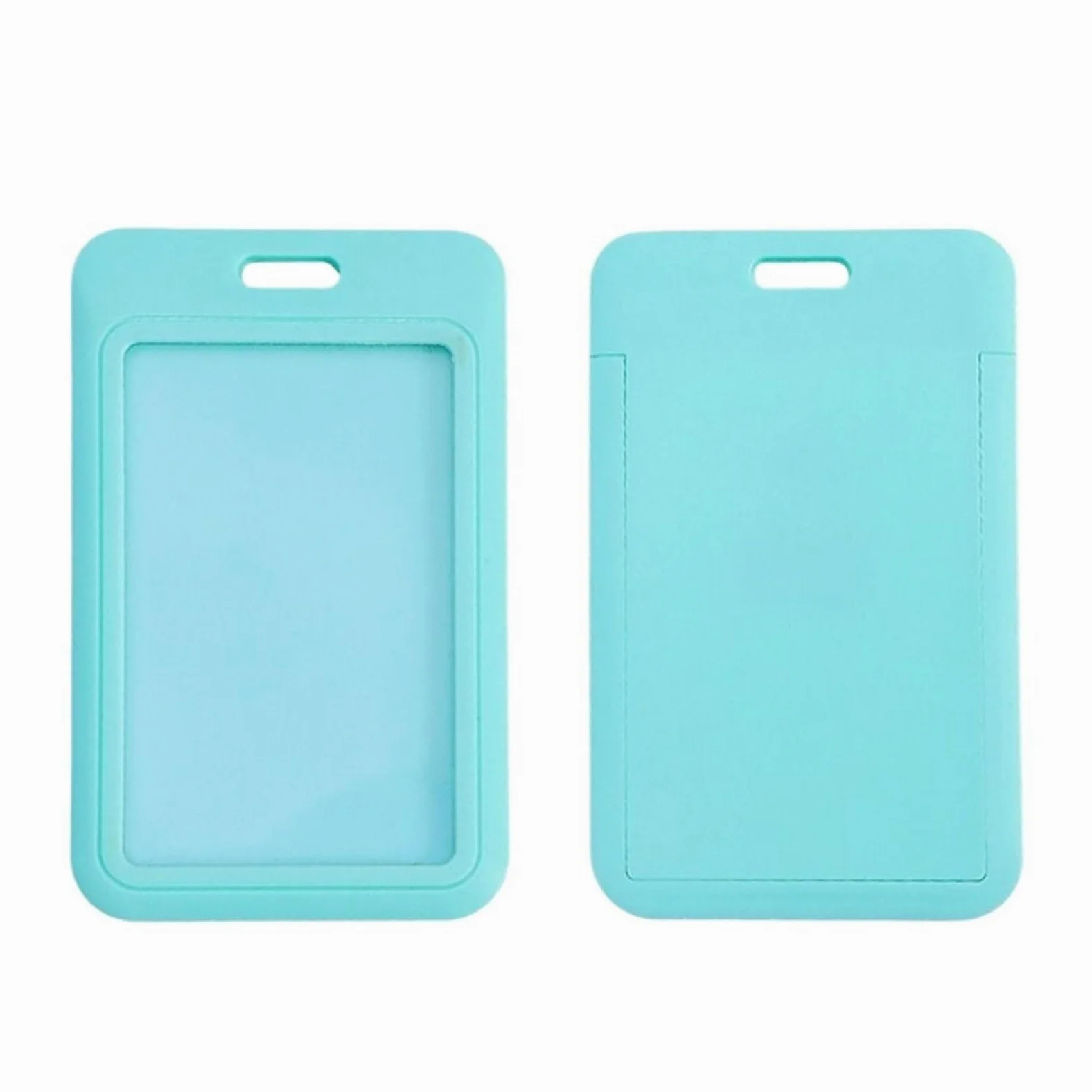 Porta badge, 100 pezzi, 11 x 7 cm, porta badge scorrevole, porta badge, porta badge (misura 6)