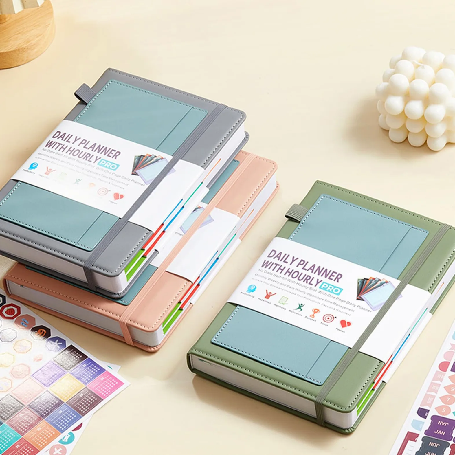 Agenda 2025 Agenda giornaliera/settimanale/mensile Notebook Journaling Notebook Forniture per ufficio scolastico