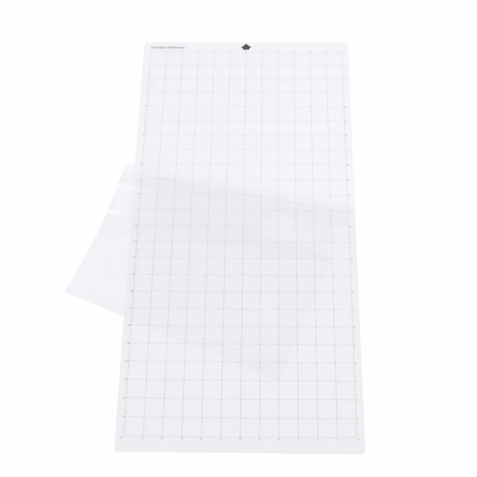 Cocoarm Tappetino da Taglio da 5 Pezzi Tappetino da Taglio Adesivo in PVC Trasparente con Griglia 24 X 12 Pollici Superficie Antiscivolo per Lavori di Carta da Costruzione, Scrapbooking e della Carta.