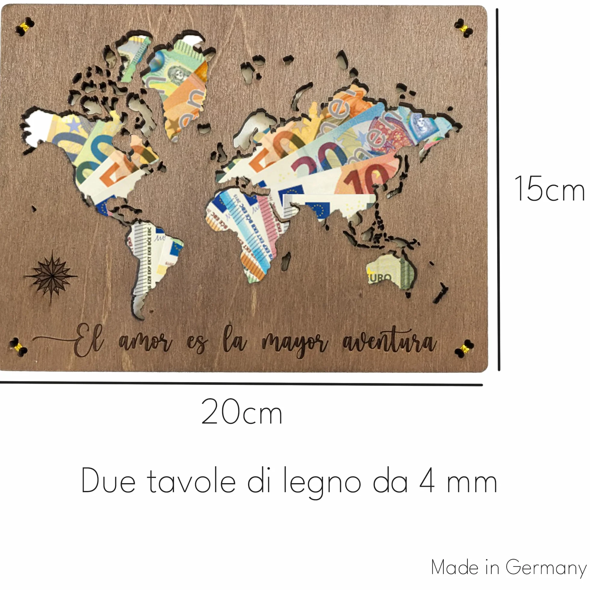 Regali di nozze per gli sposi Confezione regalo in denaro con biglietto