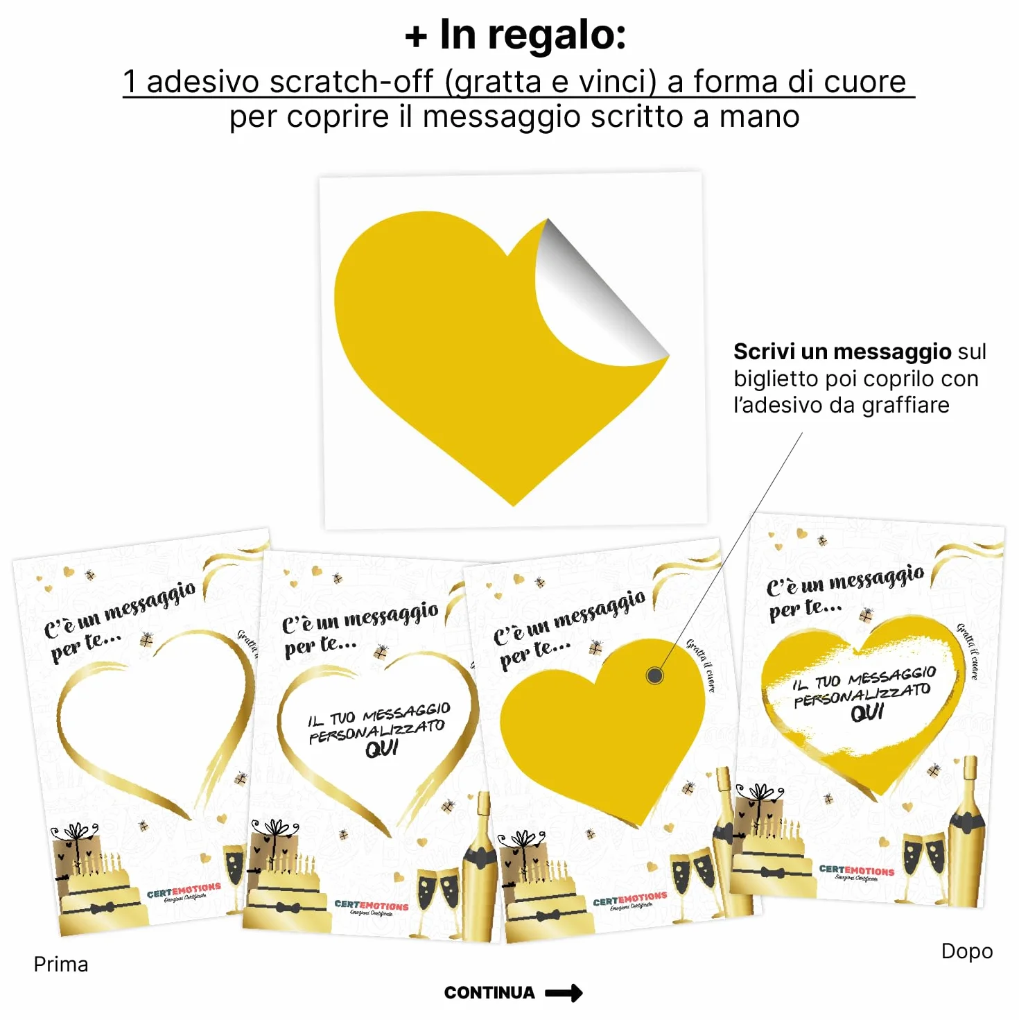 Godiru Certificato idea regalo Compleanno
